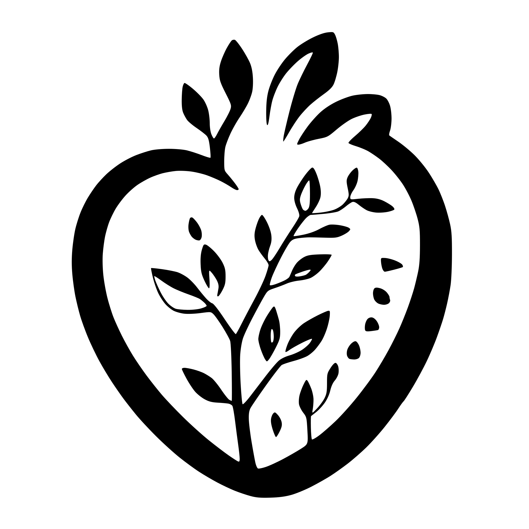 AI-generated SVG of a heart