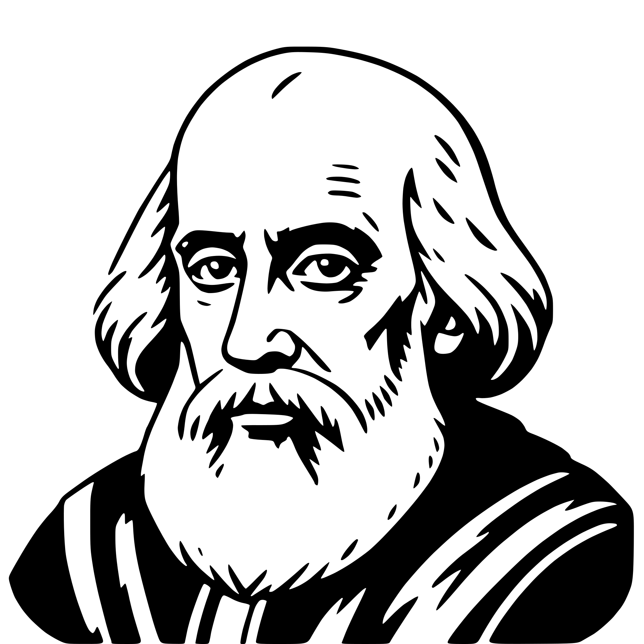AI-generated SVG of a galileo galilei