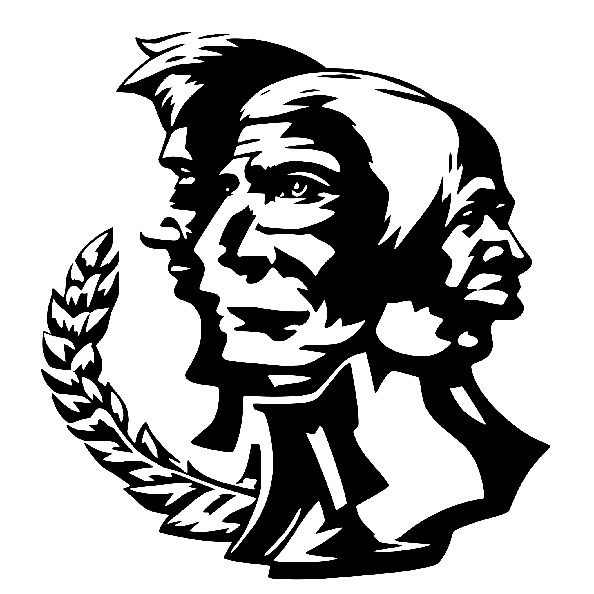 AI-generated SVG of 'deutscher bundesadler'