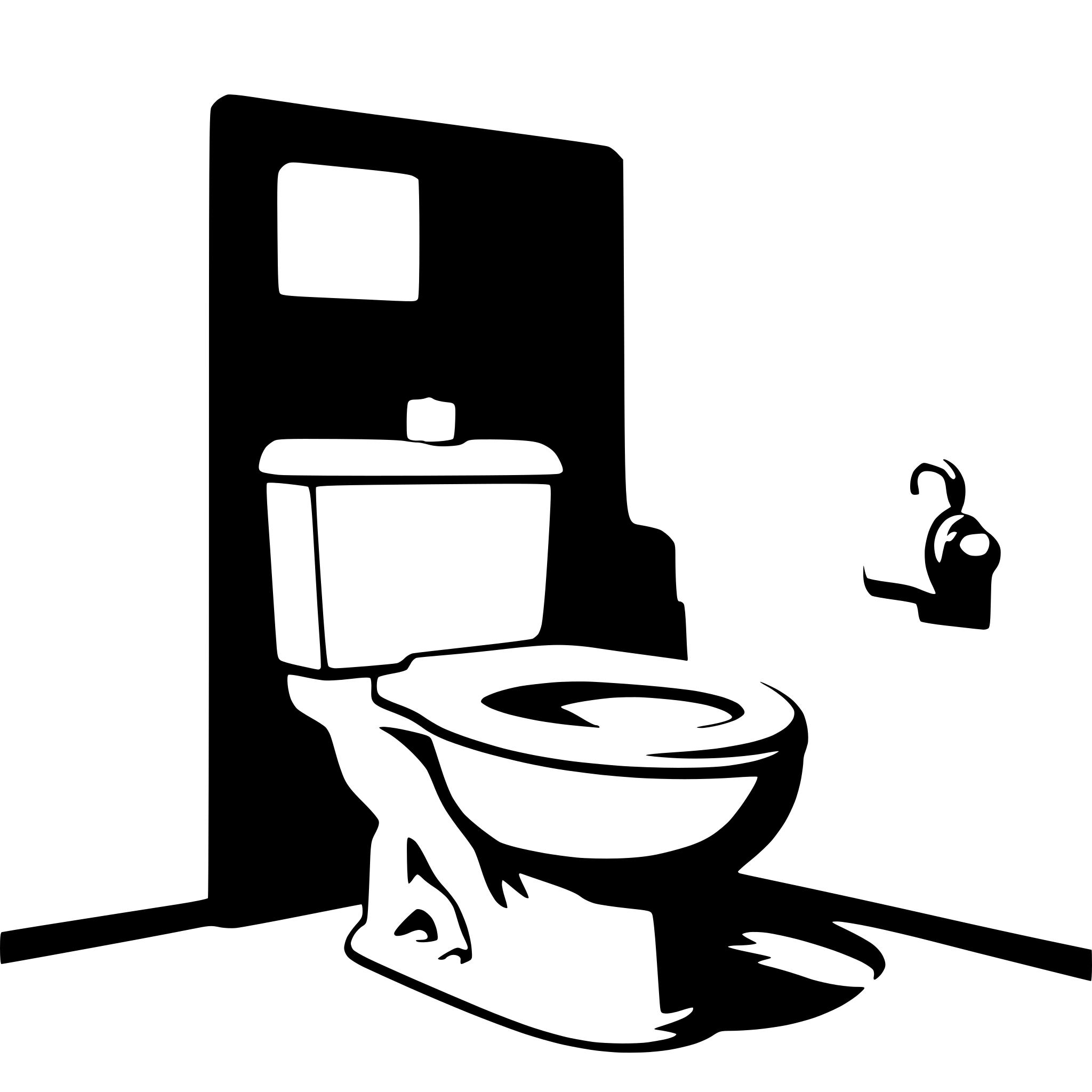 AI-generated SVG of a toilet