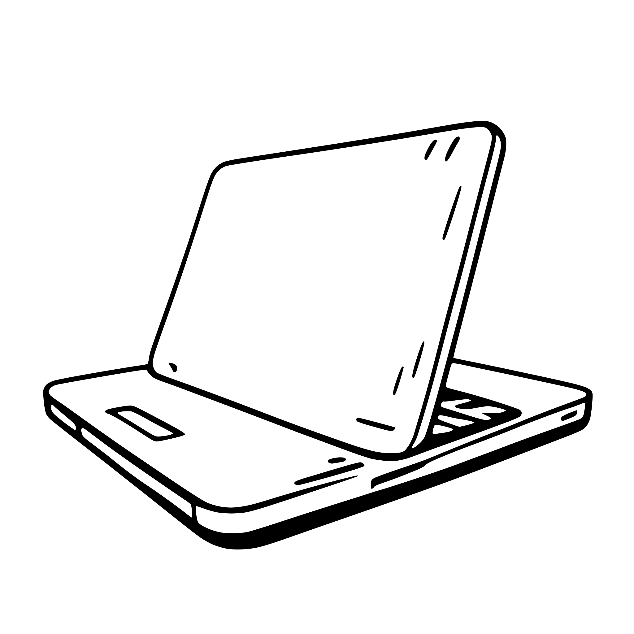 AI-generated SVG of 'wooden laptop'