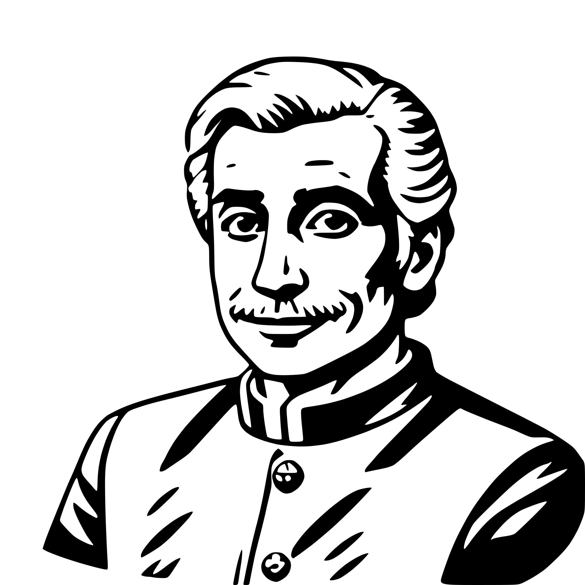 AI-generated SVG of a papa