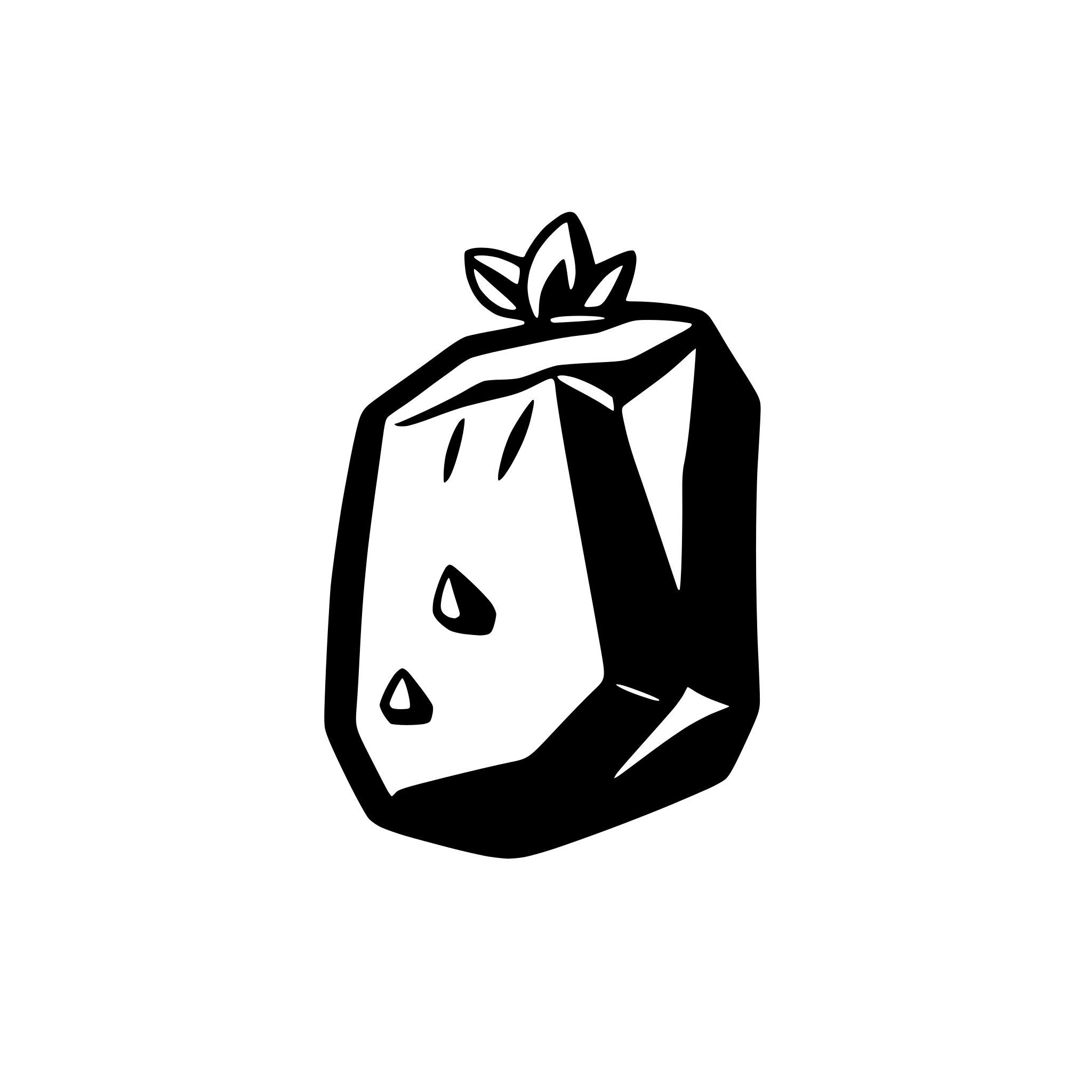 AI-generated SVG of 'Bouldering icon'