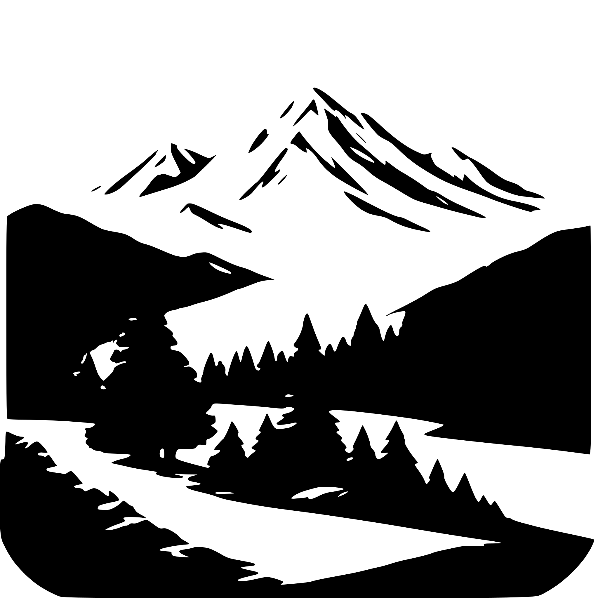 AI-generated SVG of 'bob ross mountain picture'