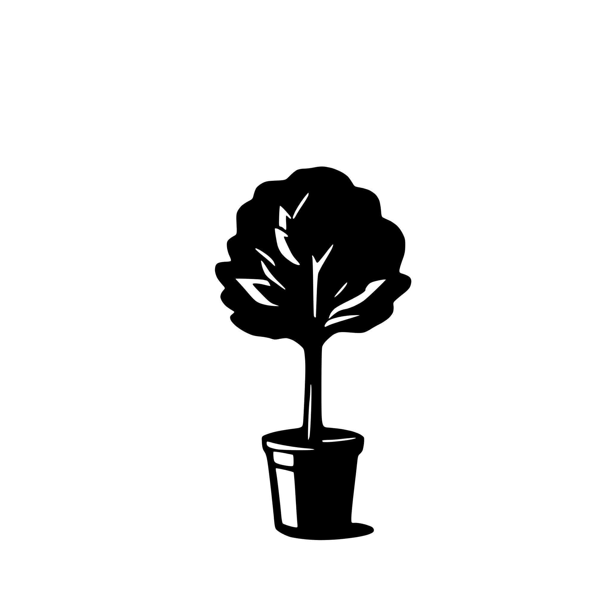 AI-generated SVG of a black box