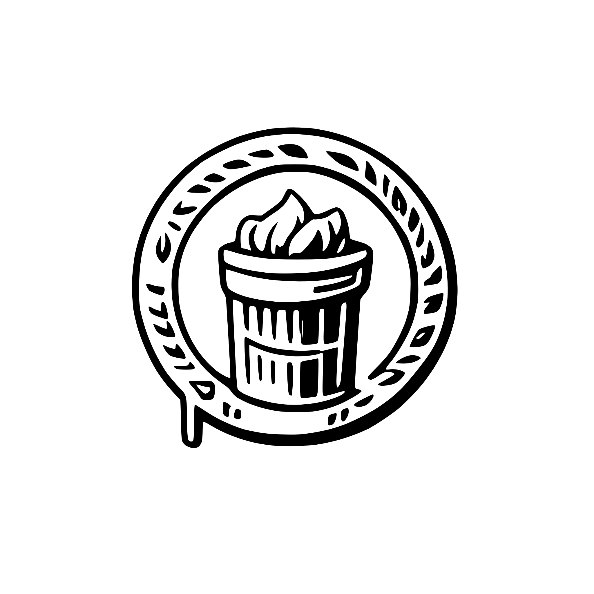 AI-generated SVG of 'make barbecue logo'