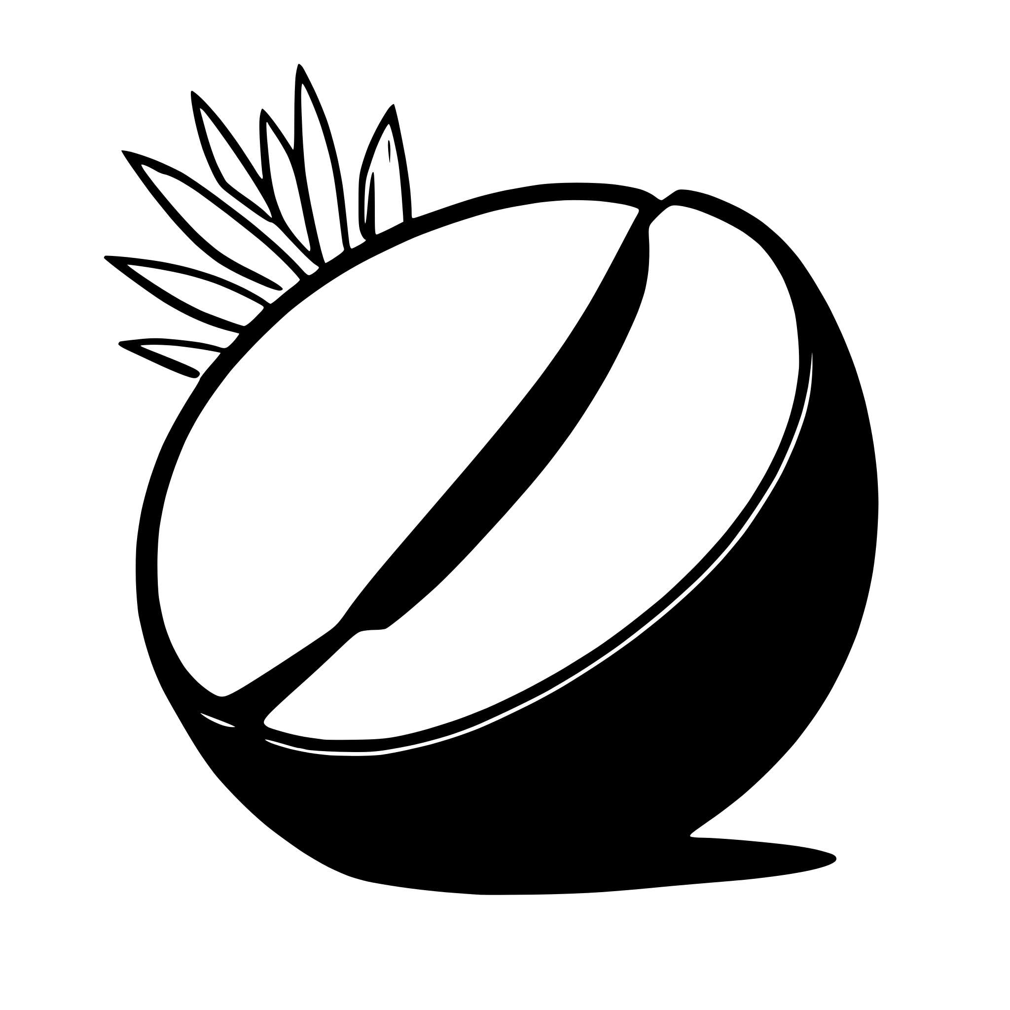 AI-generated SVG of 'coconut'