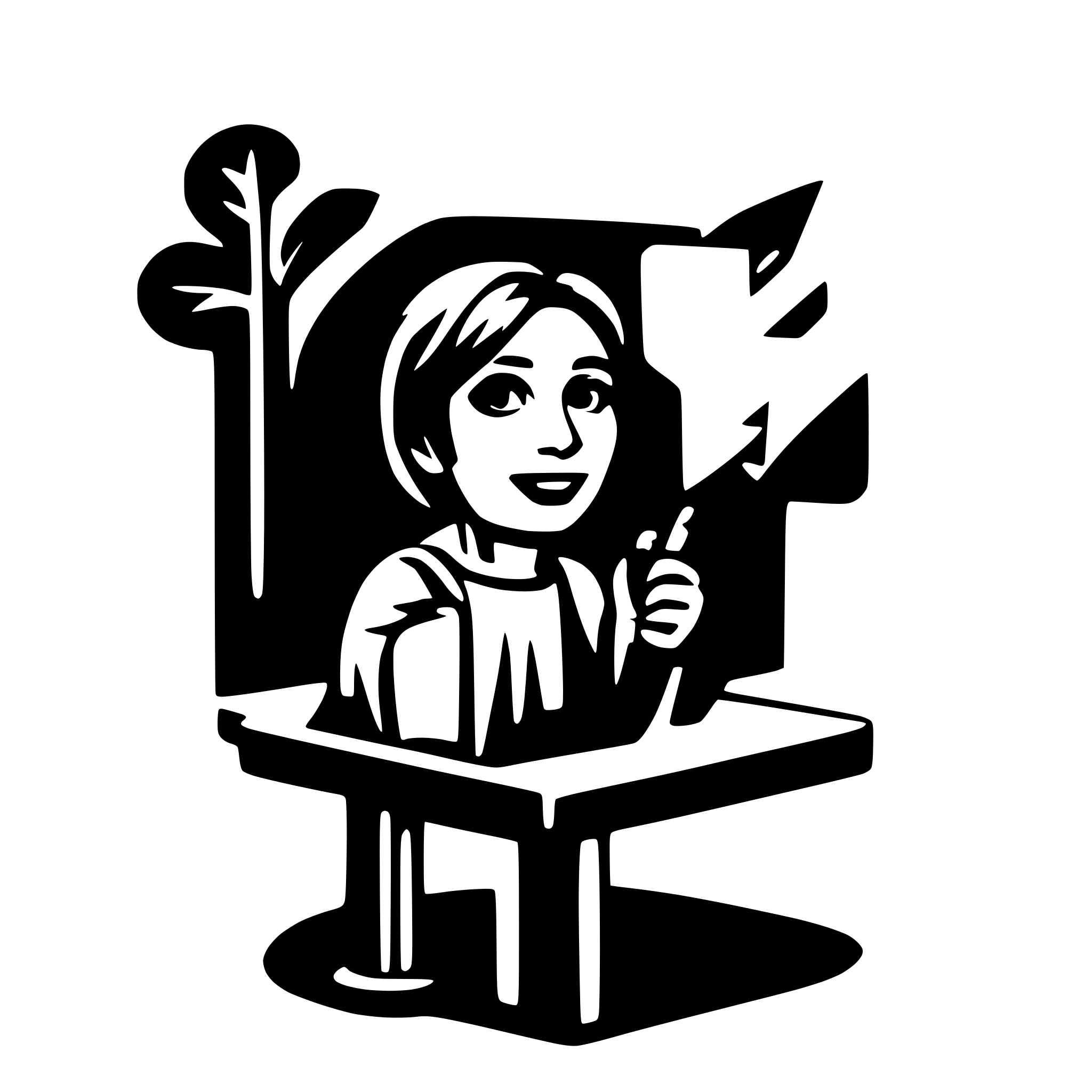 AI-generated SVG of 'message'