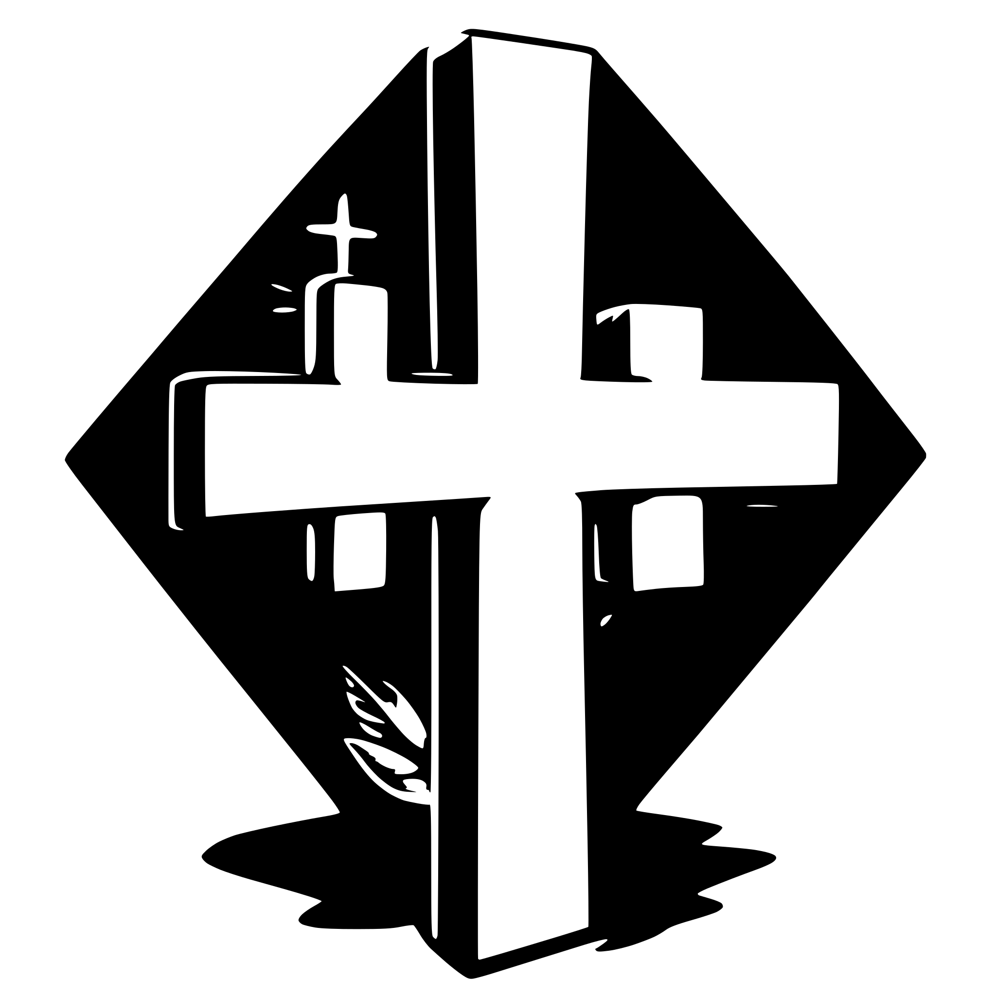 AI-generated SVG of a Criar uma imagem de cruz com nome nela juntos na adoração meio transparente