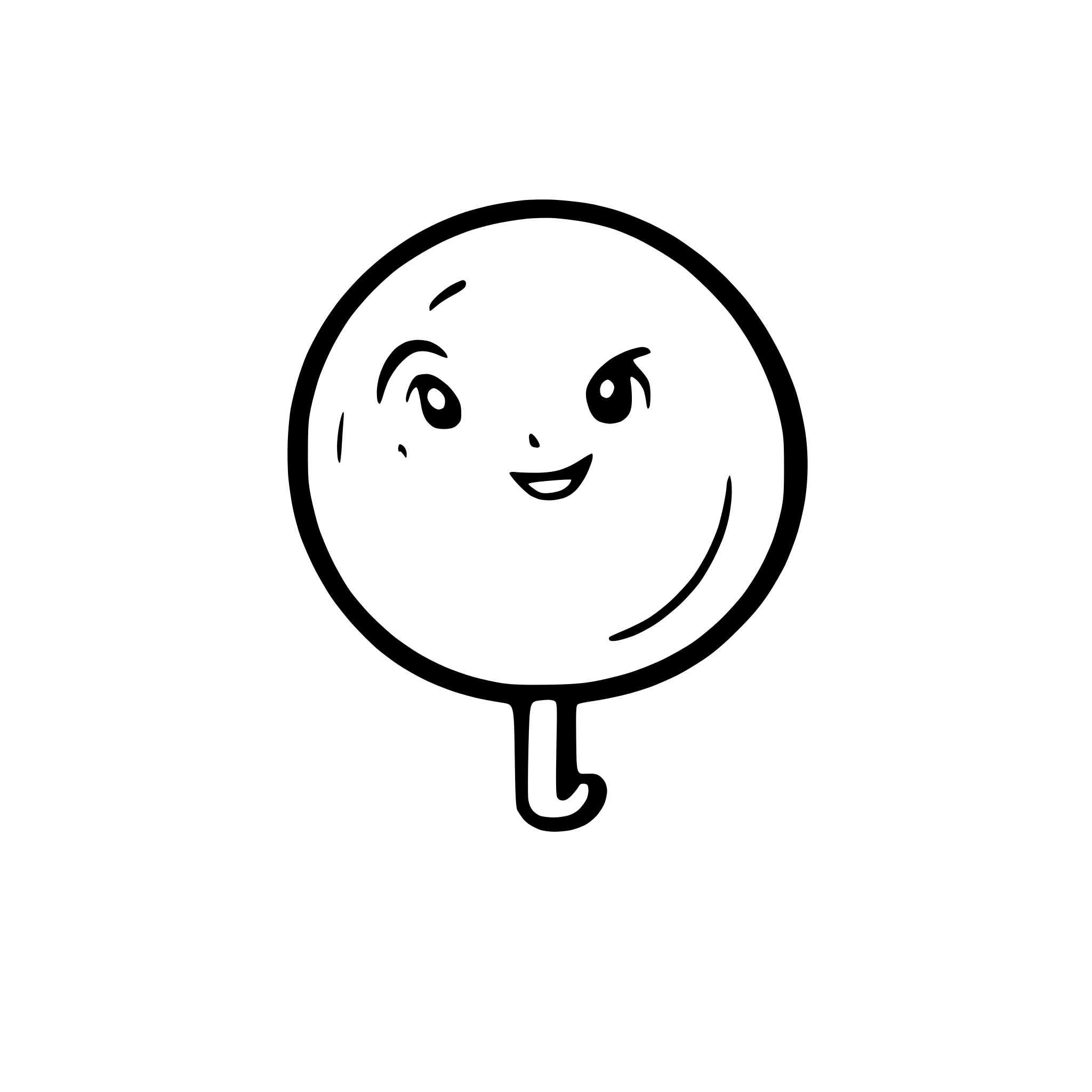 AI-generated SVG of 'bubble gum'