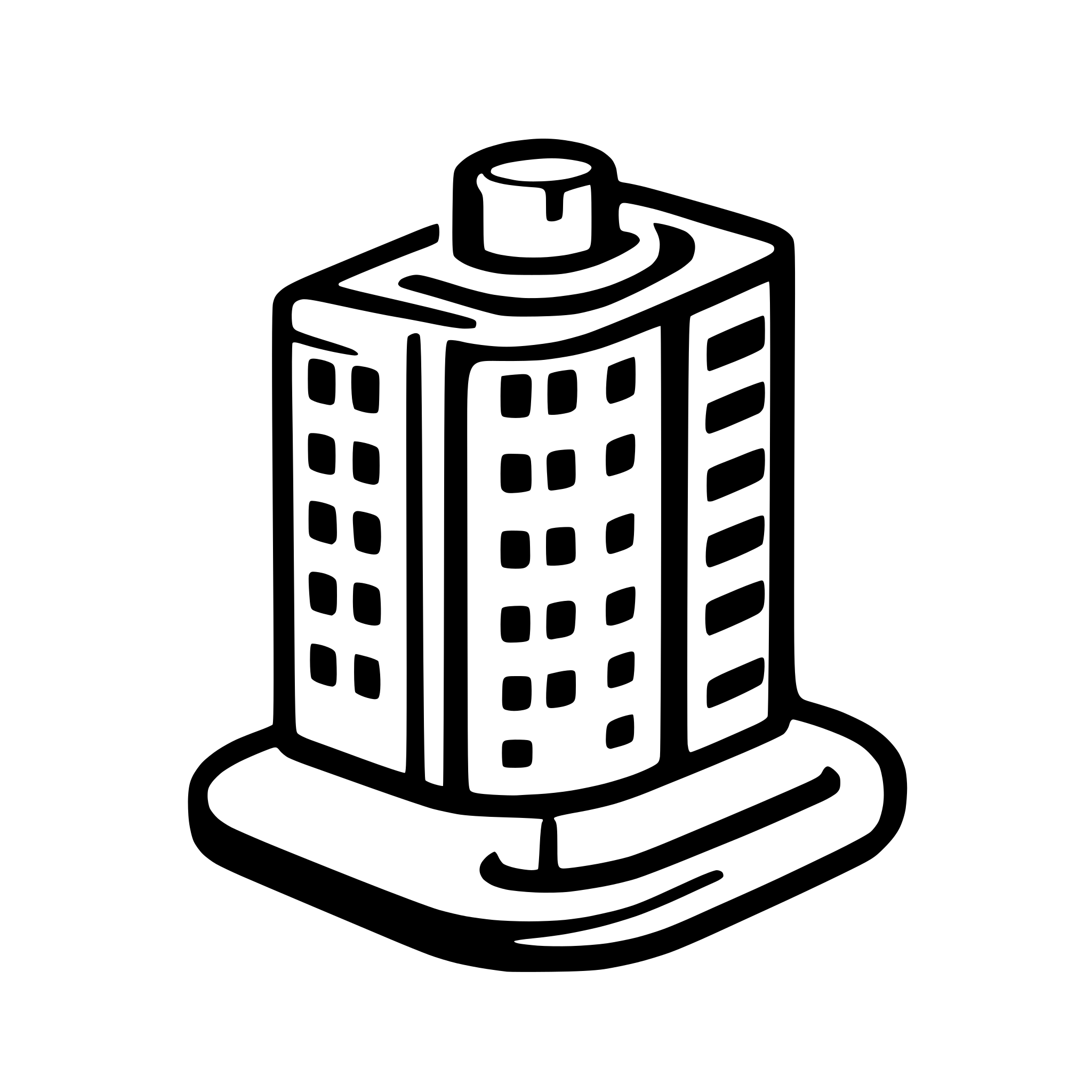 AI-generated SVG of 'I need a map icon that displays each level of the building.'
