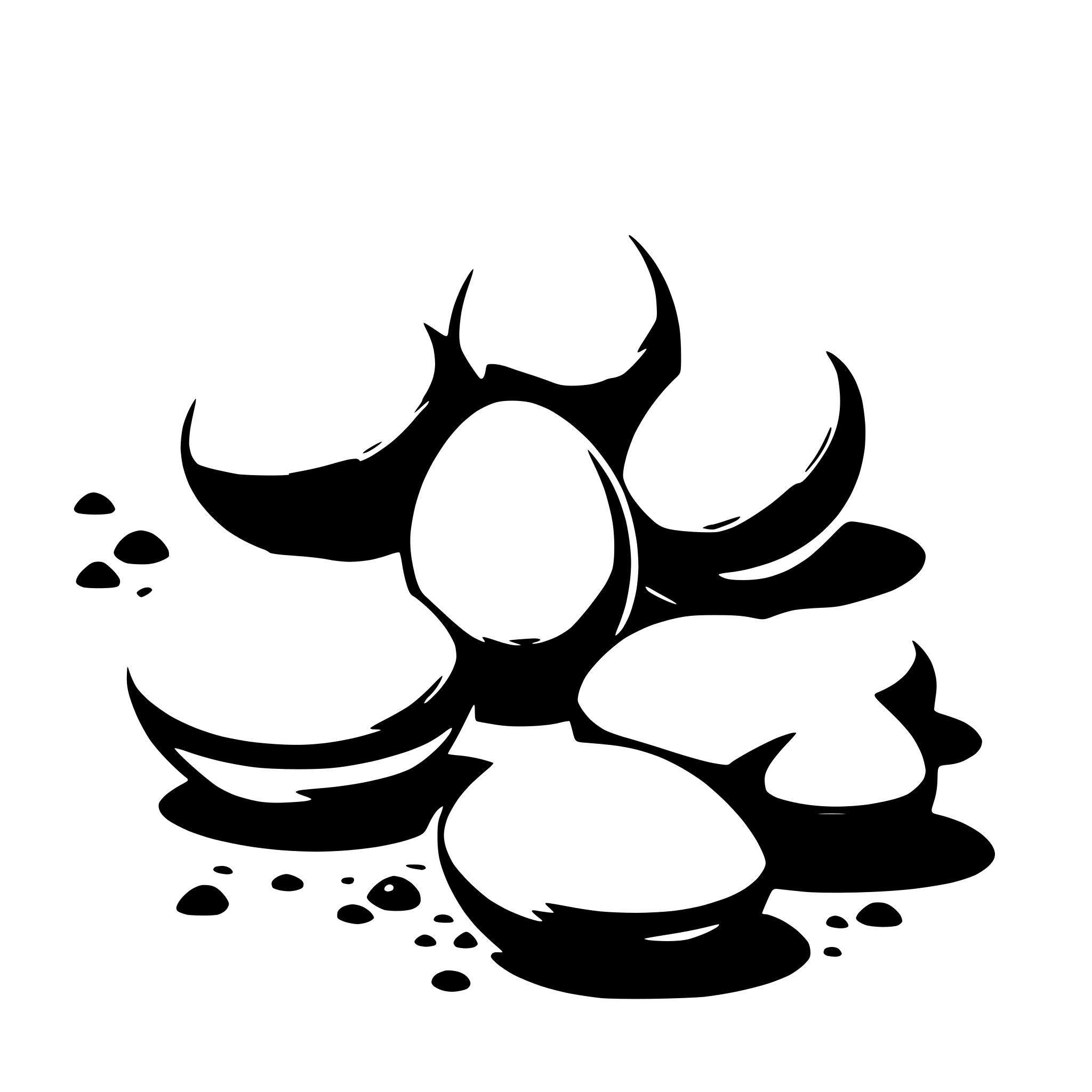 AI-generated SVG of 'scattered eggs'