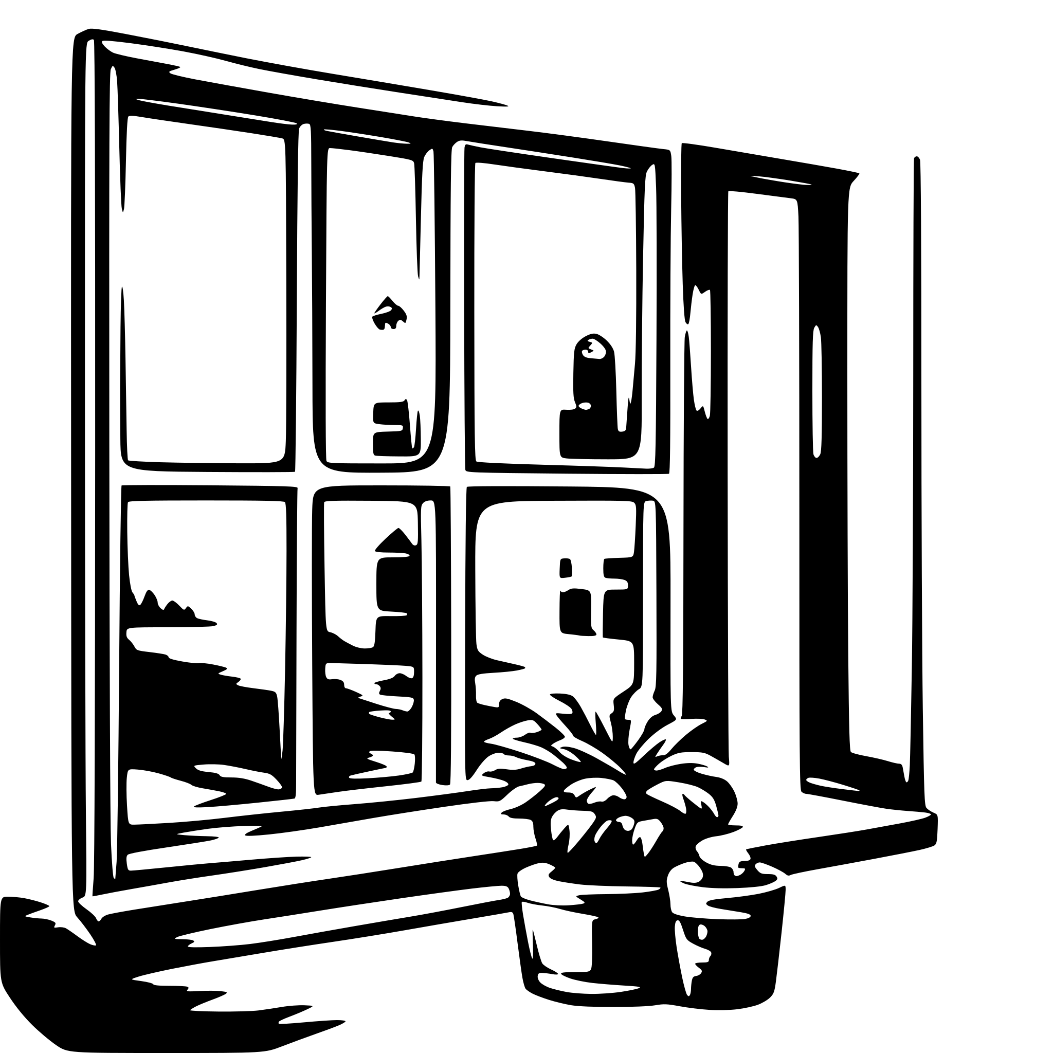 AI-generated SVG of 'window reflection'