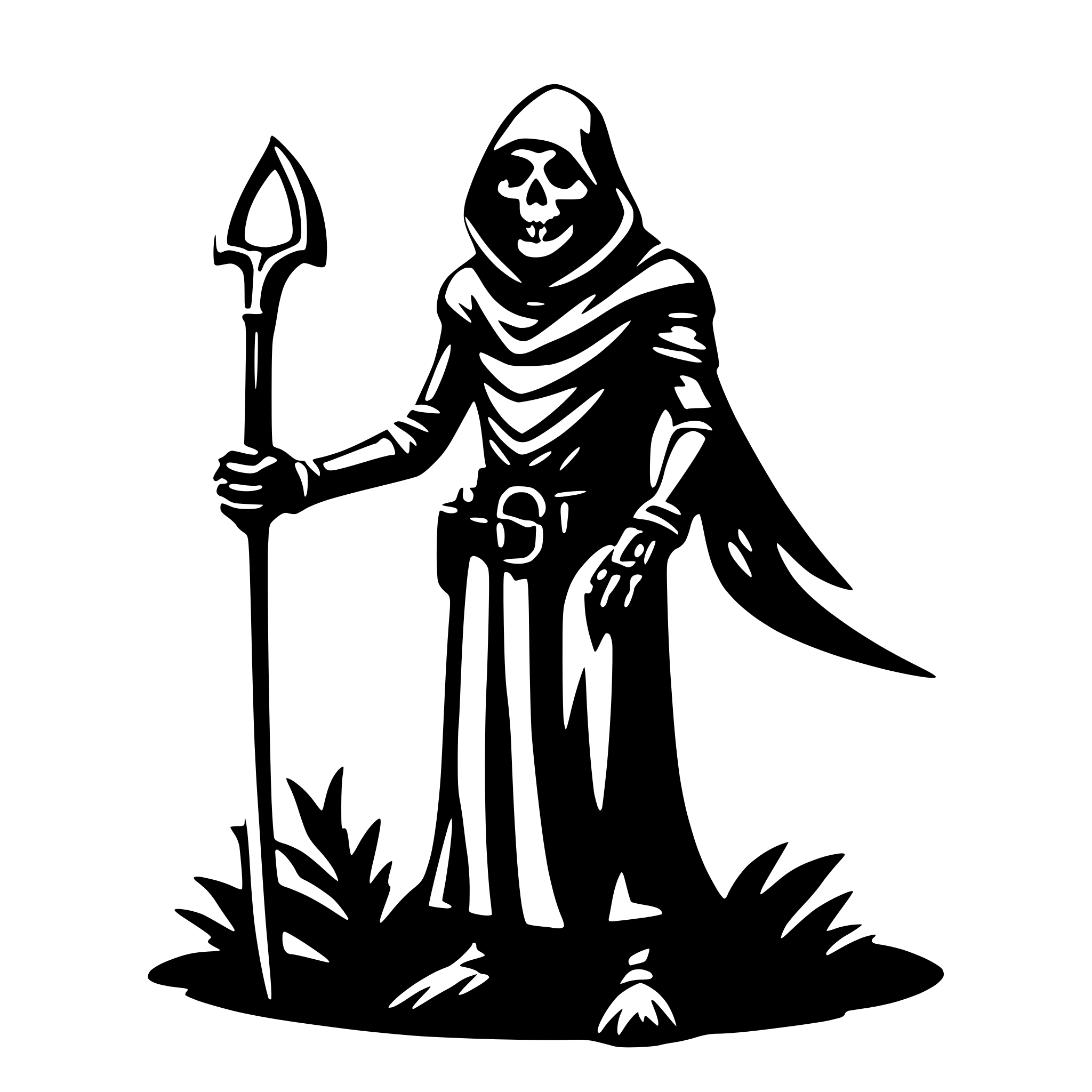 AI-generated SVG of 'Reaper'