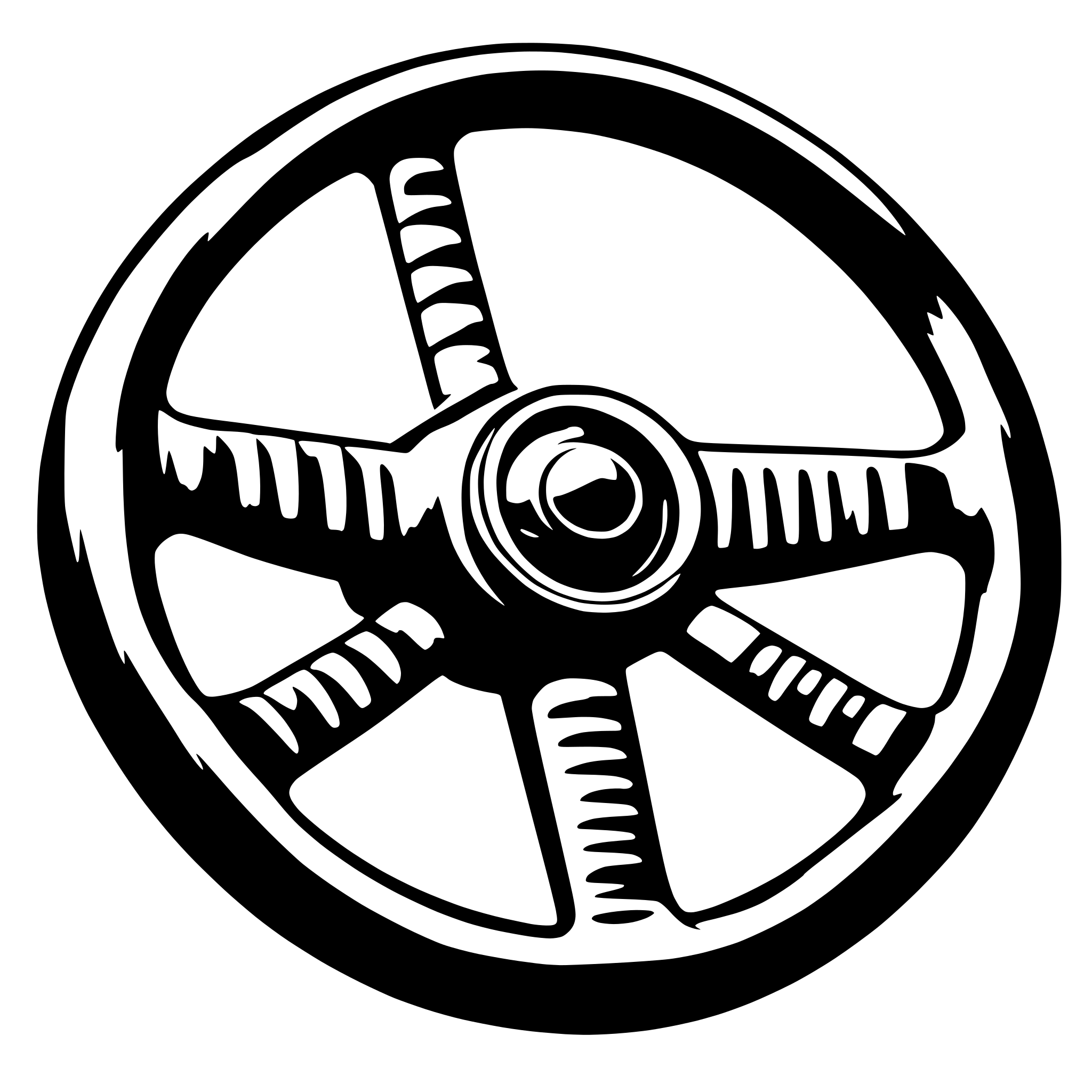 AI-generated SVG of 'car steering wheel'