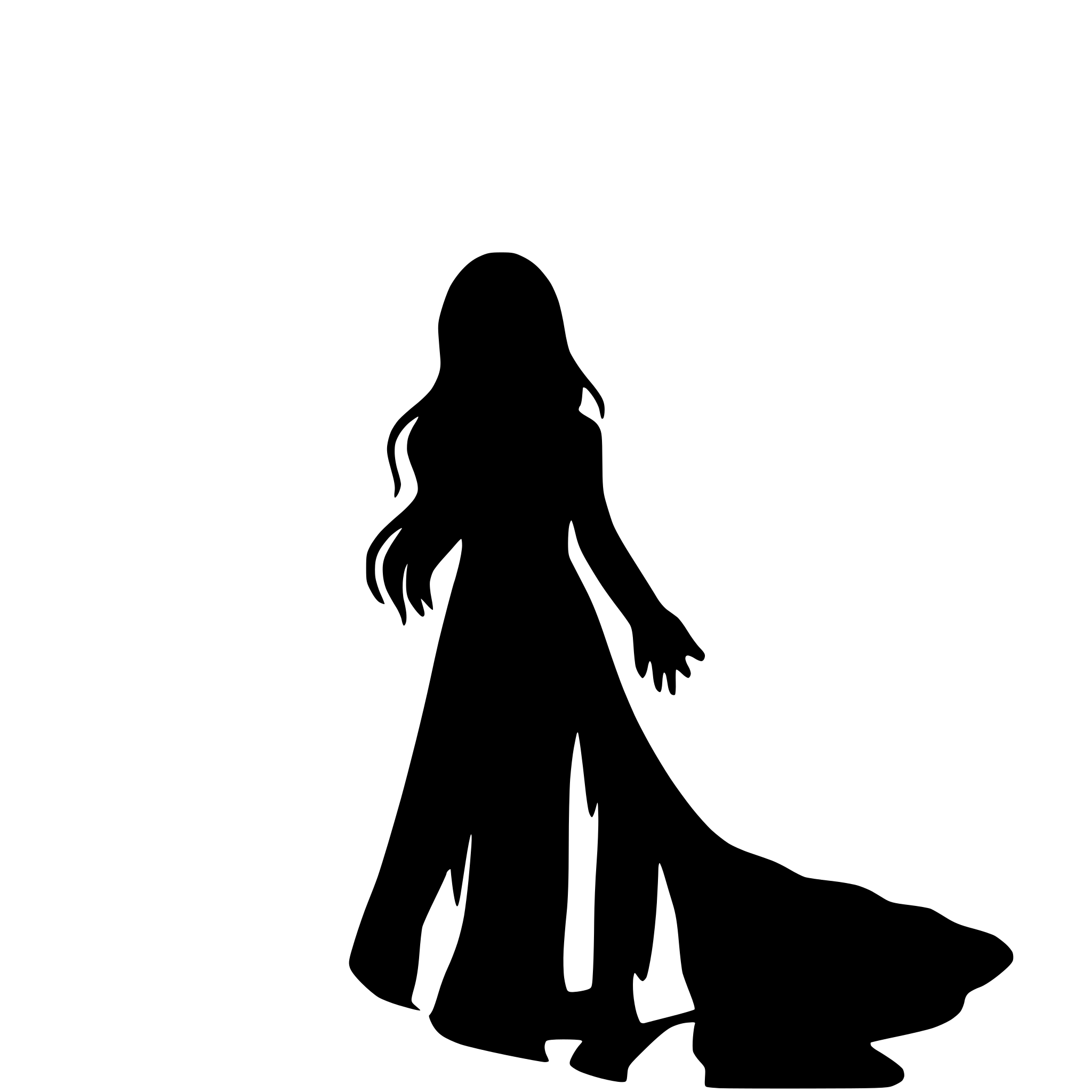 AI-generated SVG of a ghost