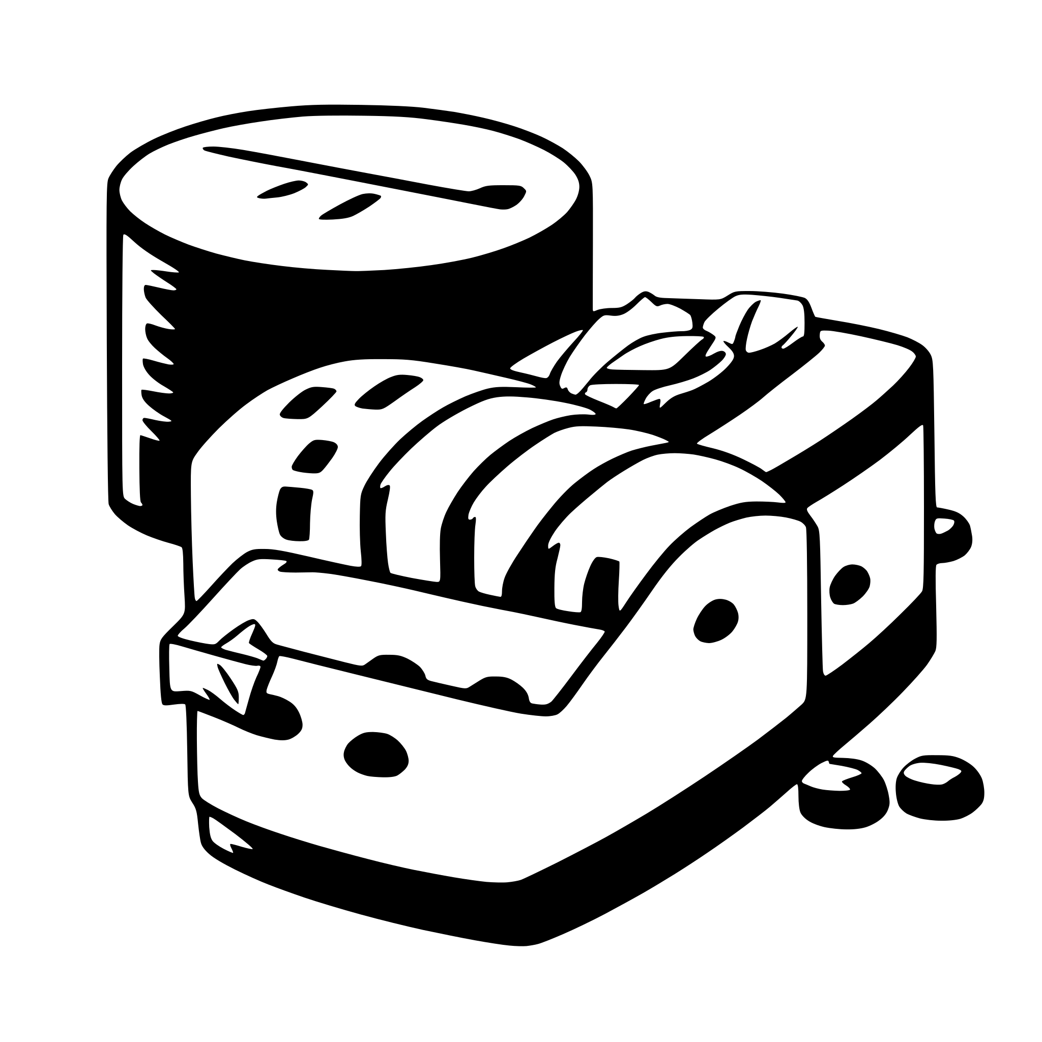 AI-generated SVG of a sushi