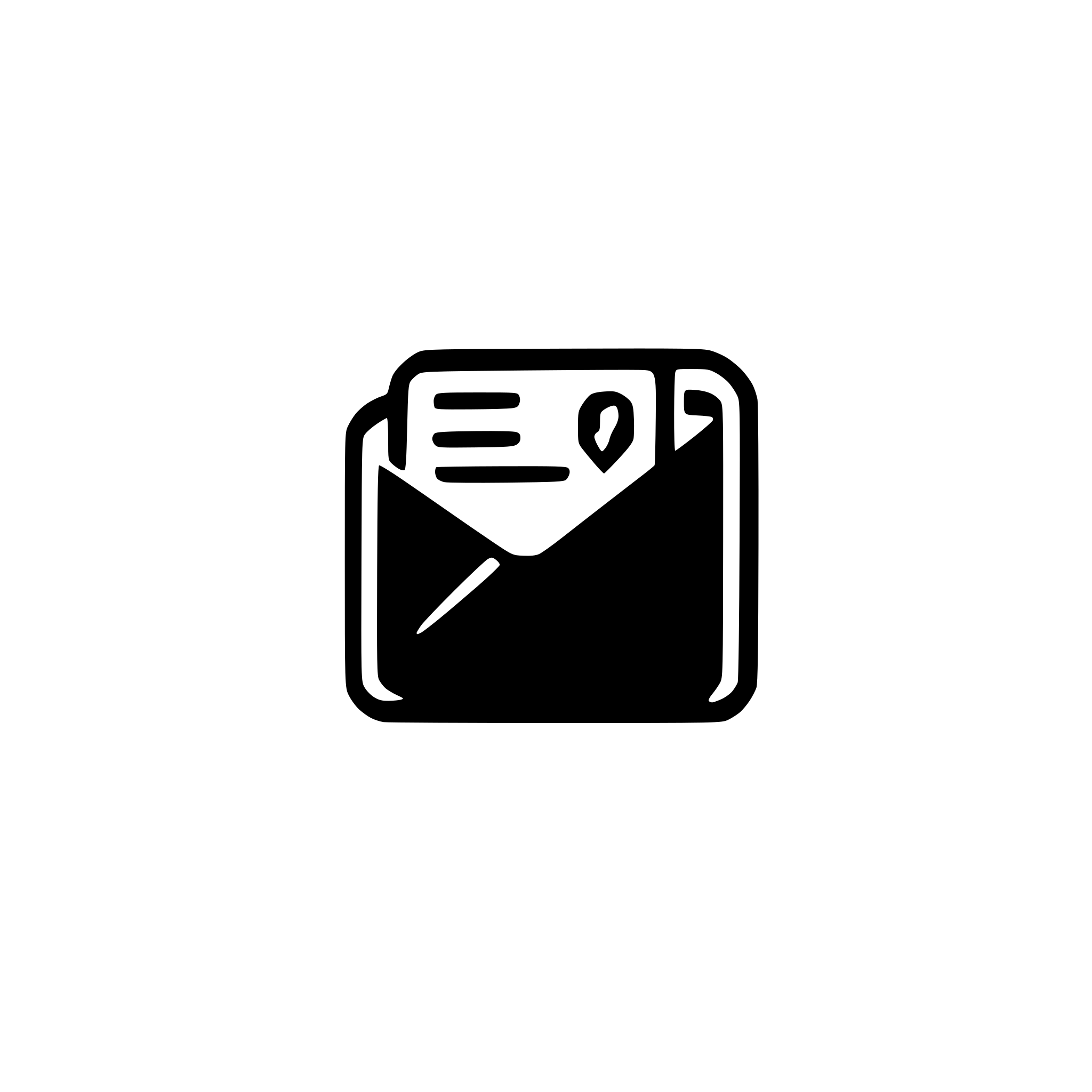 AI-generated SVG of 'newsletter icon'
