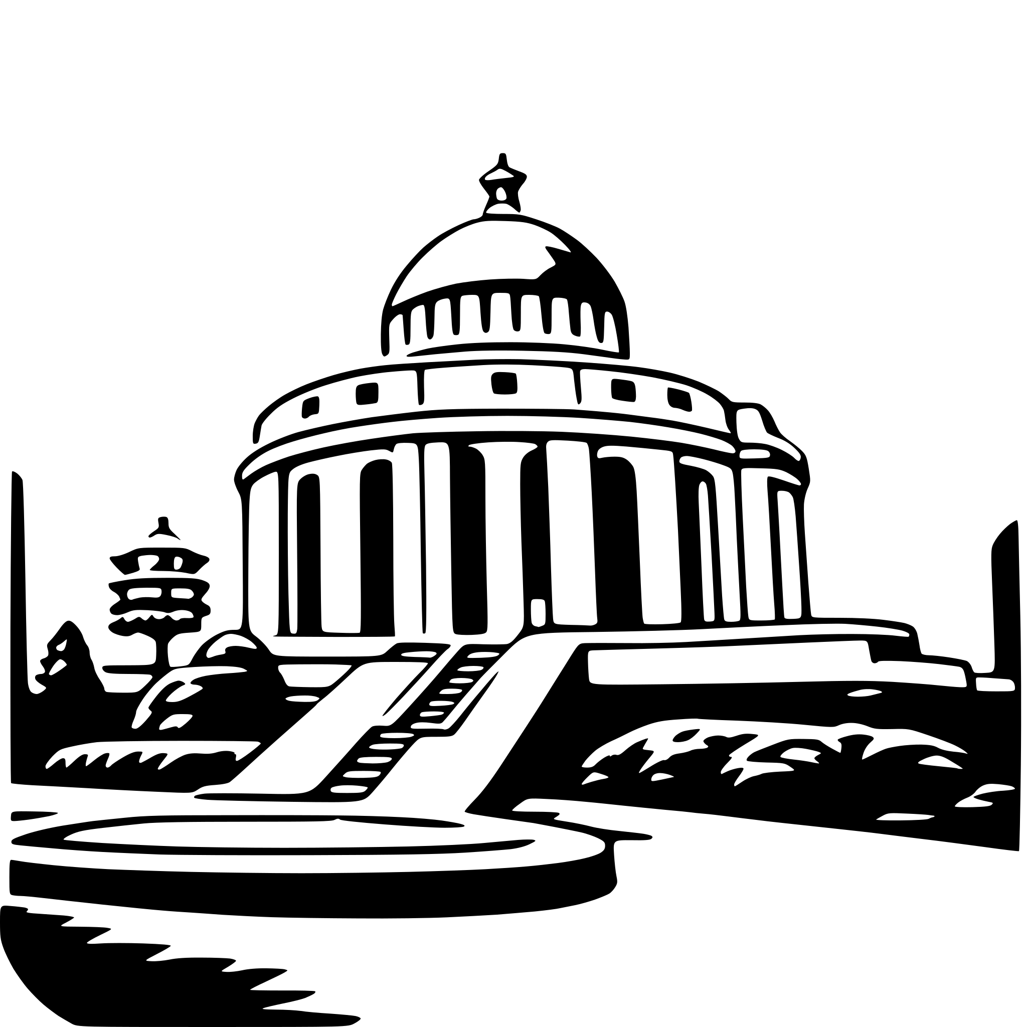 AI-generated SVG of a chiang kai-shek memorial hall