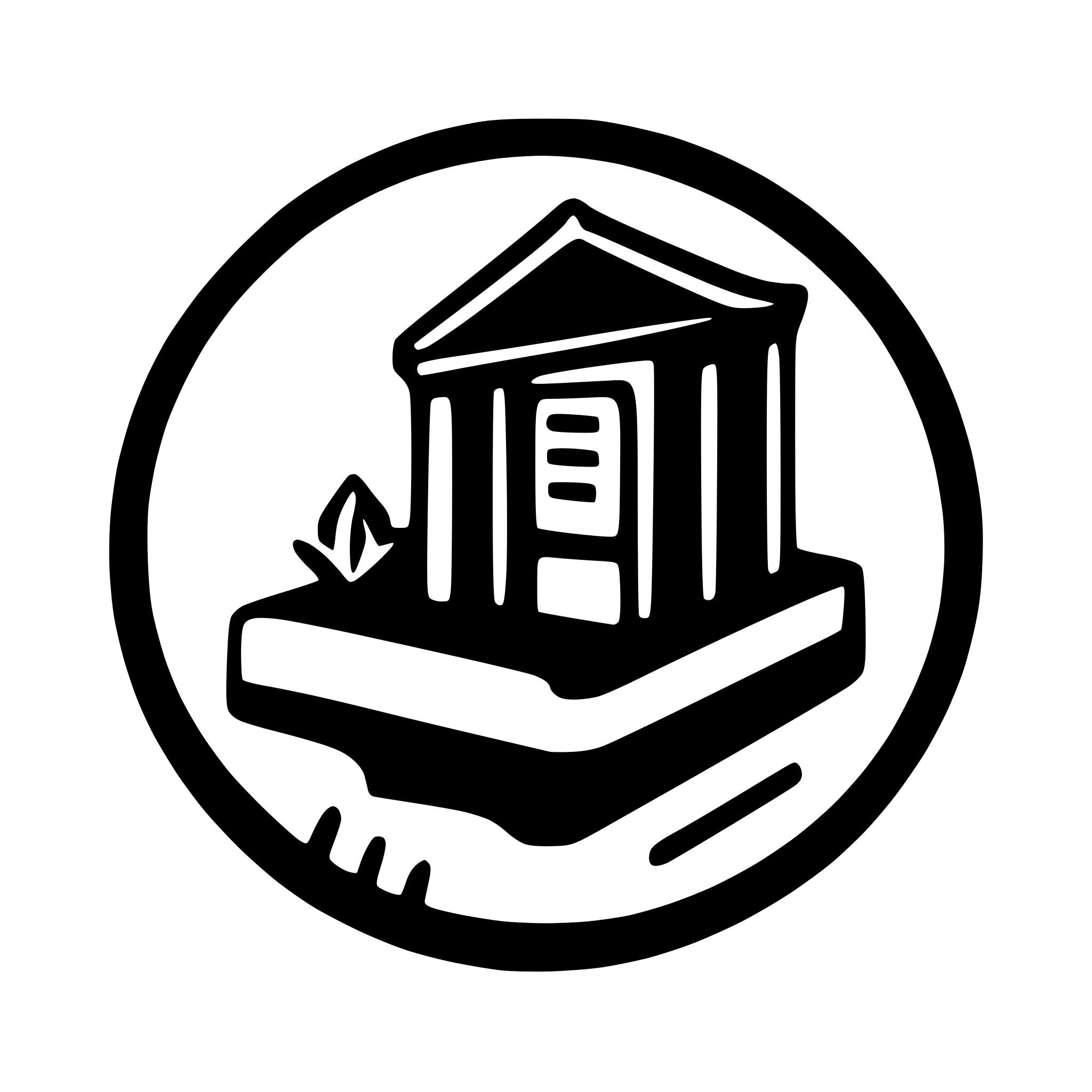 AI-generated SVG of a Create for me a logo for  mobile app. The mobile app is called "Electronic Registry". As the name suggests is used in city hall for managing the flow of officials documents.
