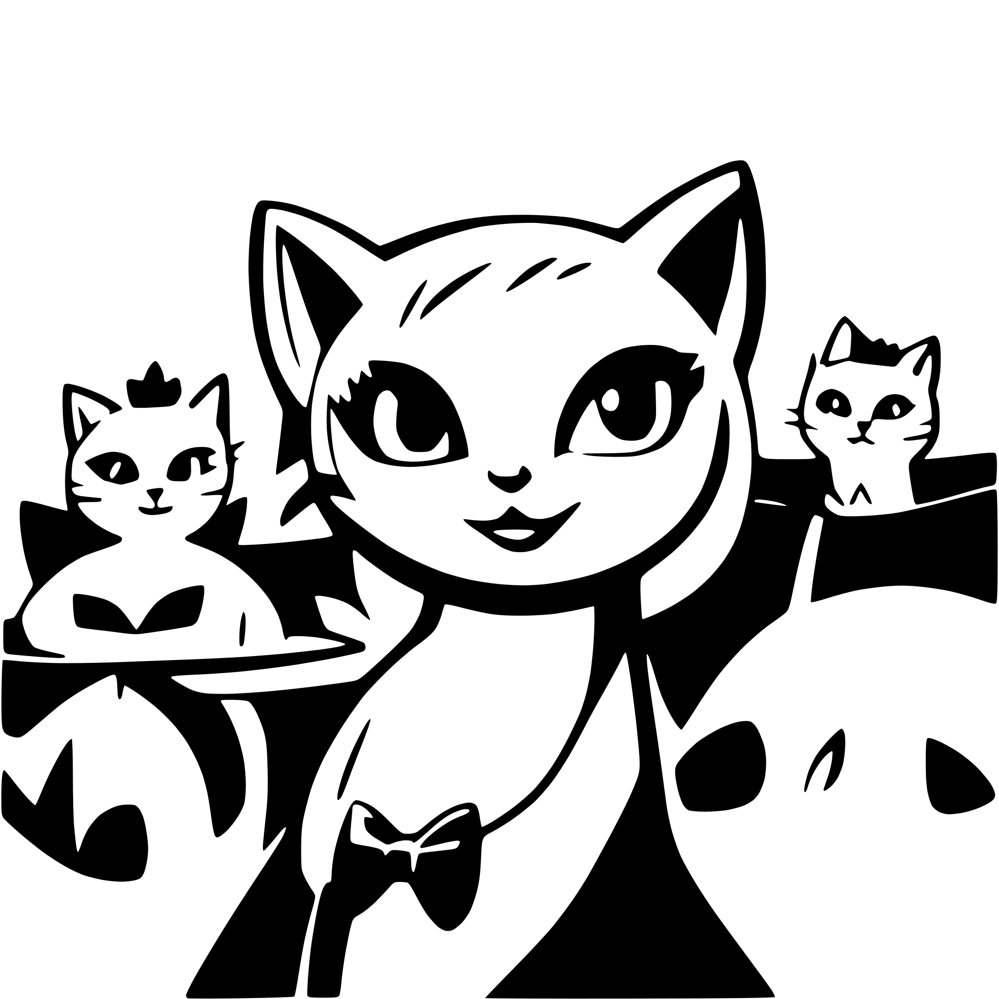 AI-generated SVG of a Cats at the opera