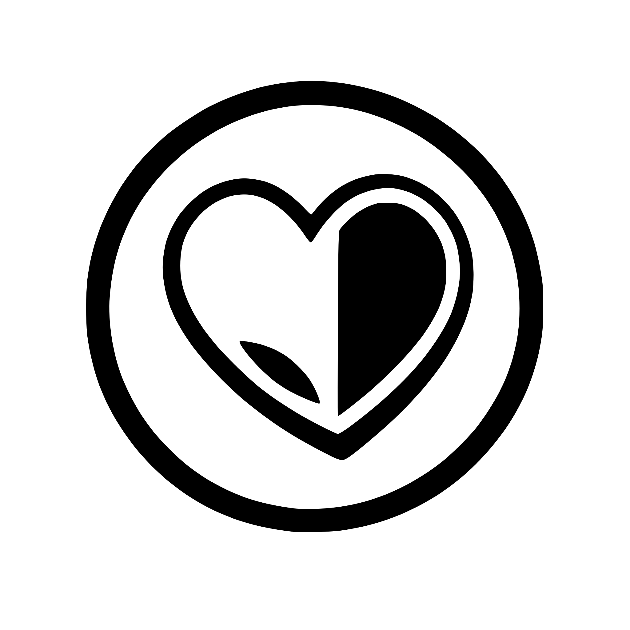 AI-generated SVG of a abstract heart with two halves