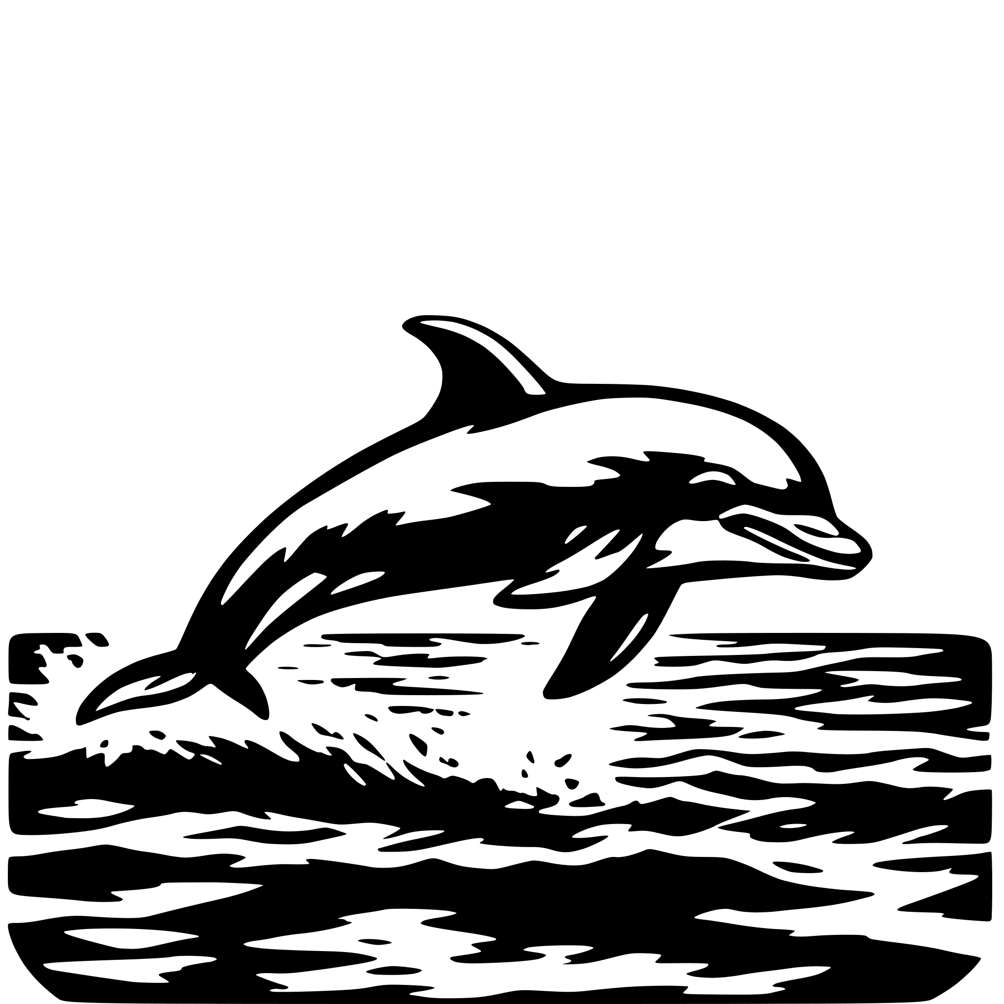 AI-generated SVG of a A dolphin leaping out of the ocean at sunset AI-generated SVG of a A dolphin leaping out of the ocean at sunset