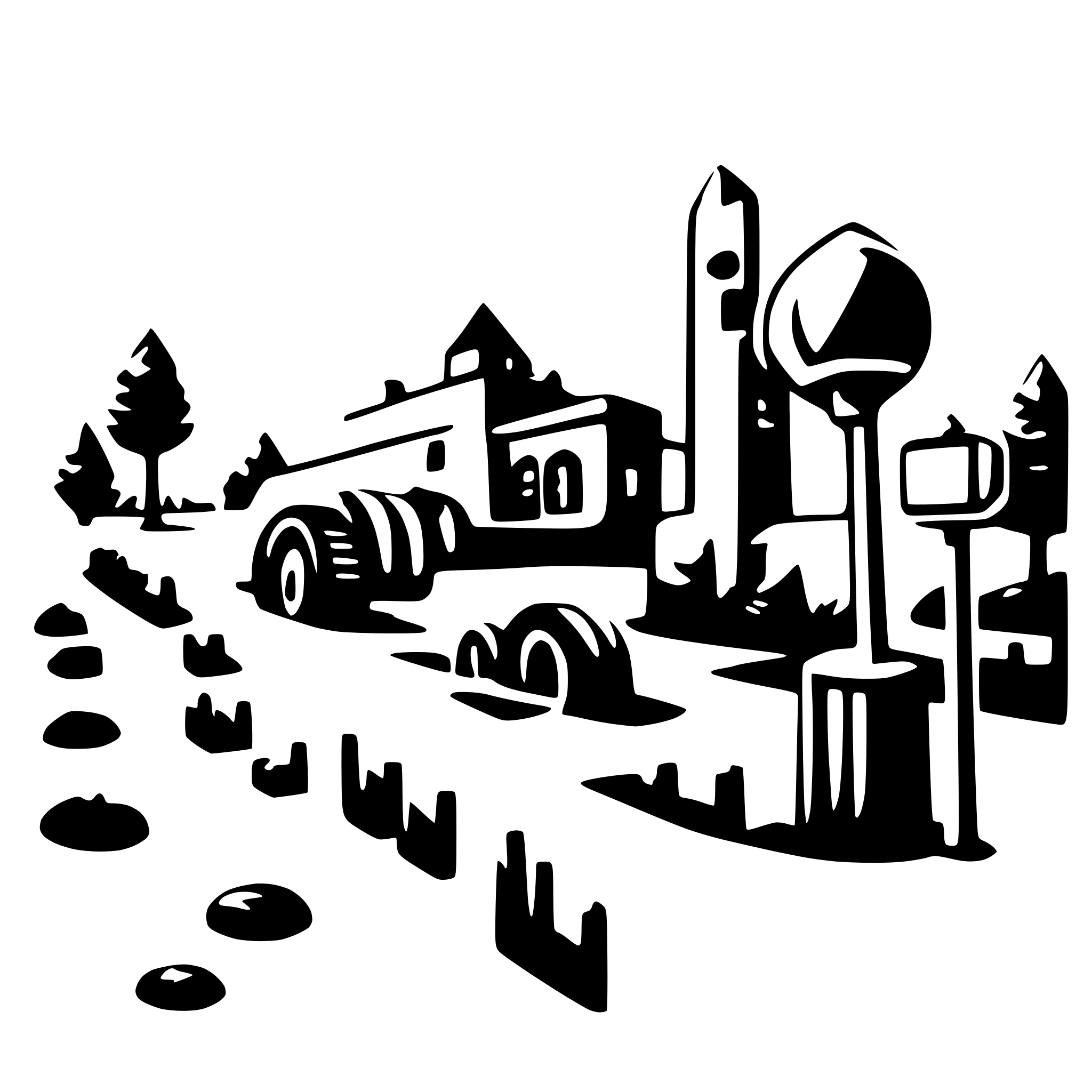 AI-generated SVG of 'scene builder cycles'