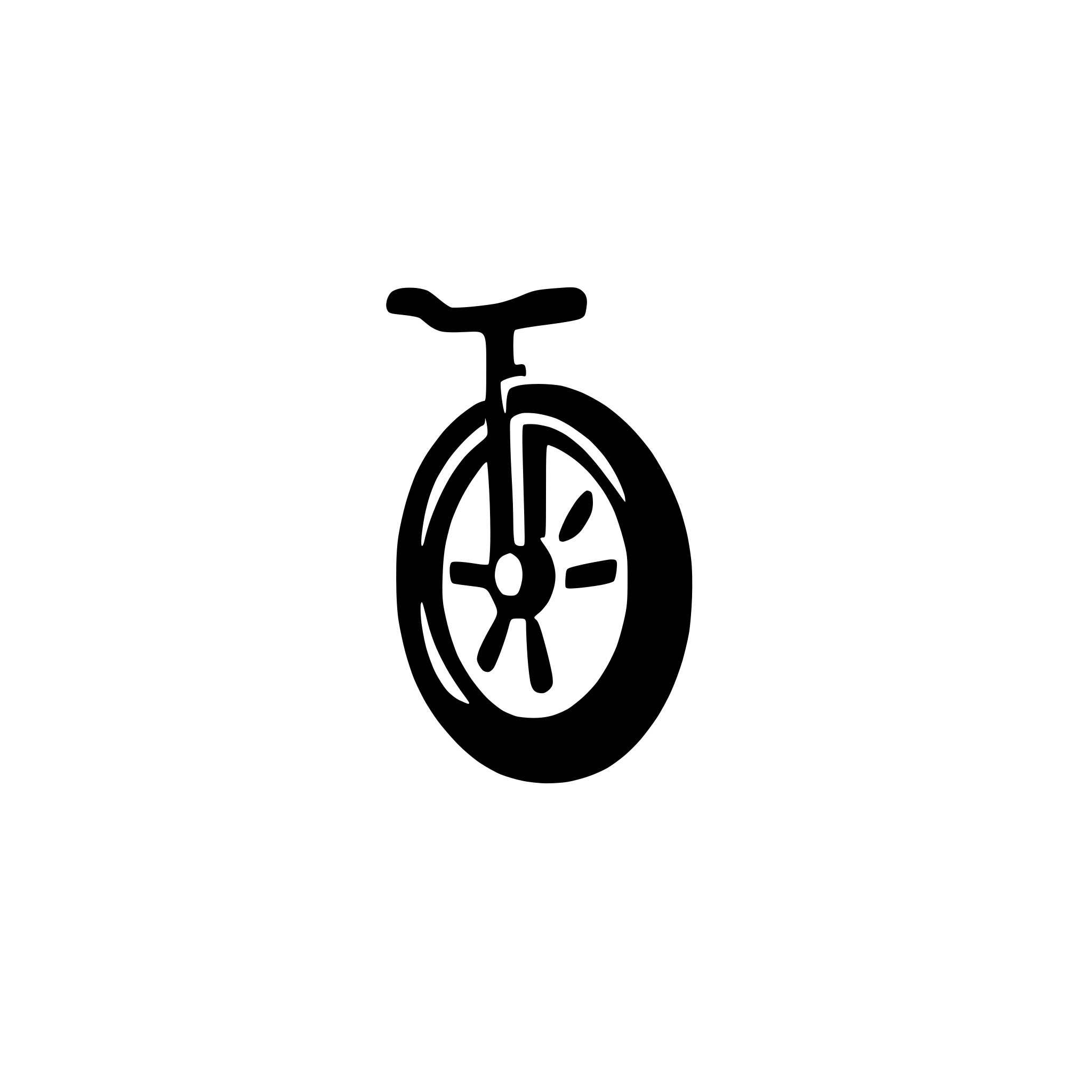 AI-generated SVG of a cycle