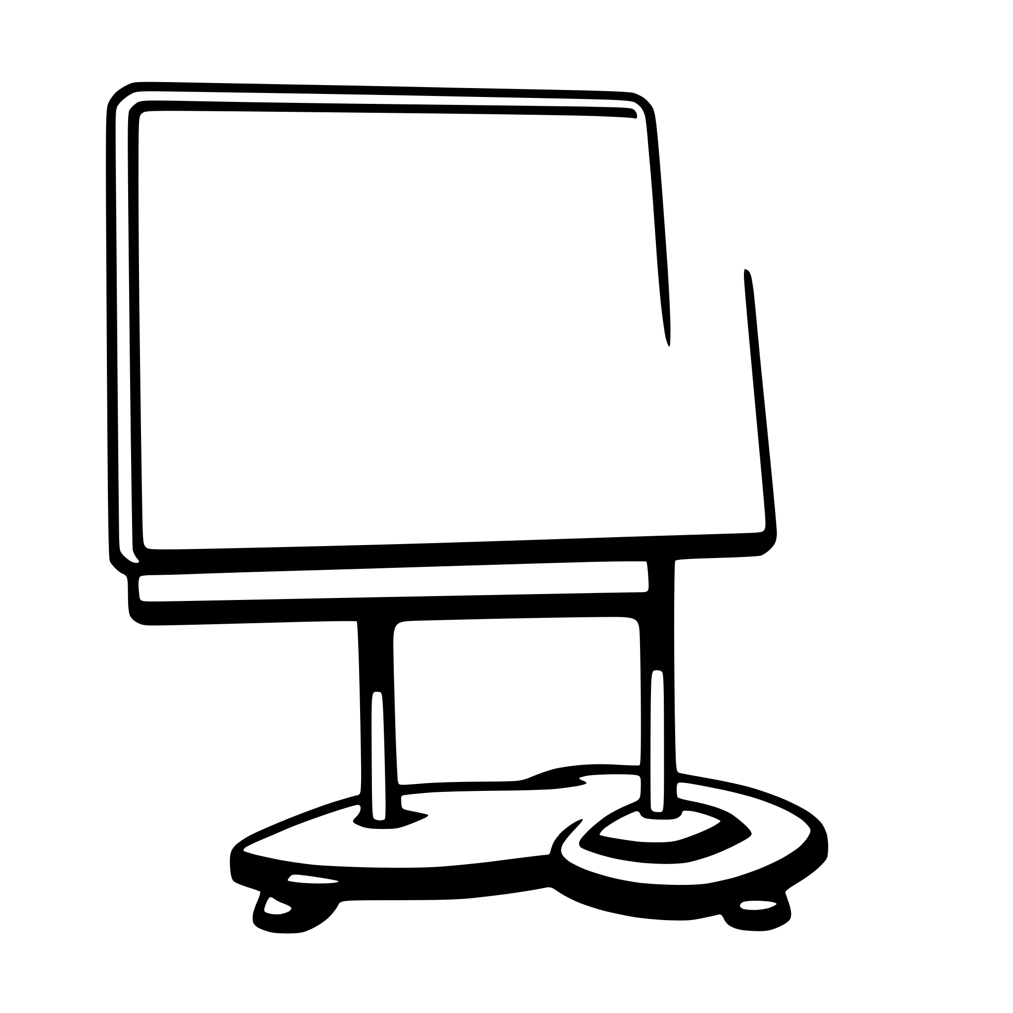 AI-generated SVG of a whiteboard