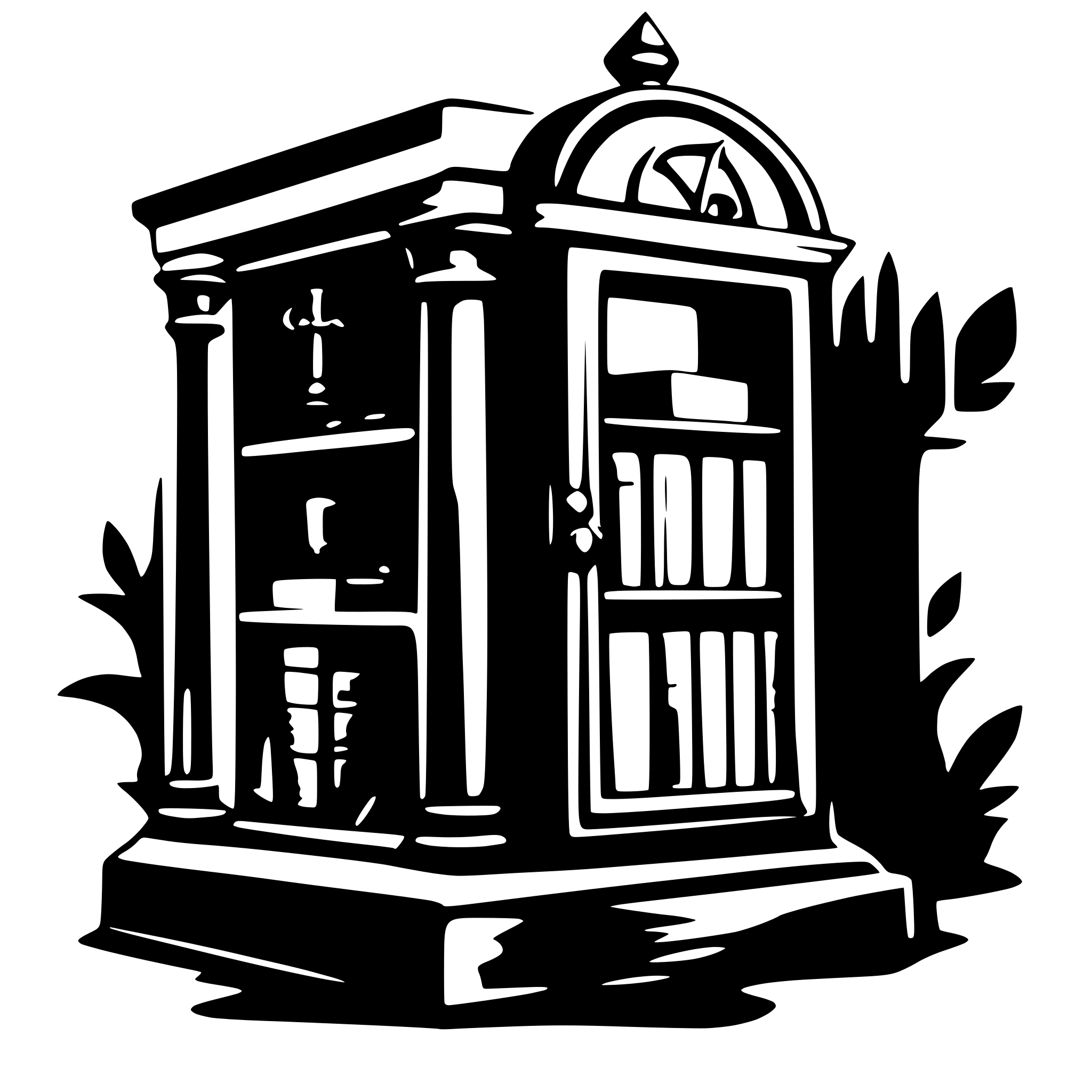 AI-generated SVG of a the stygian library icon