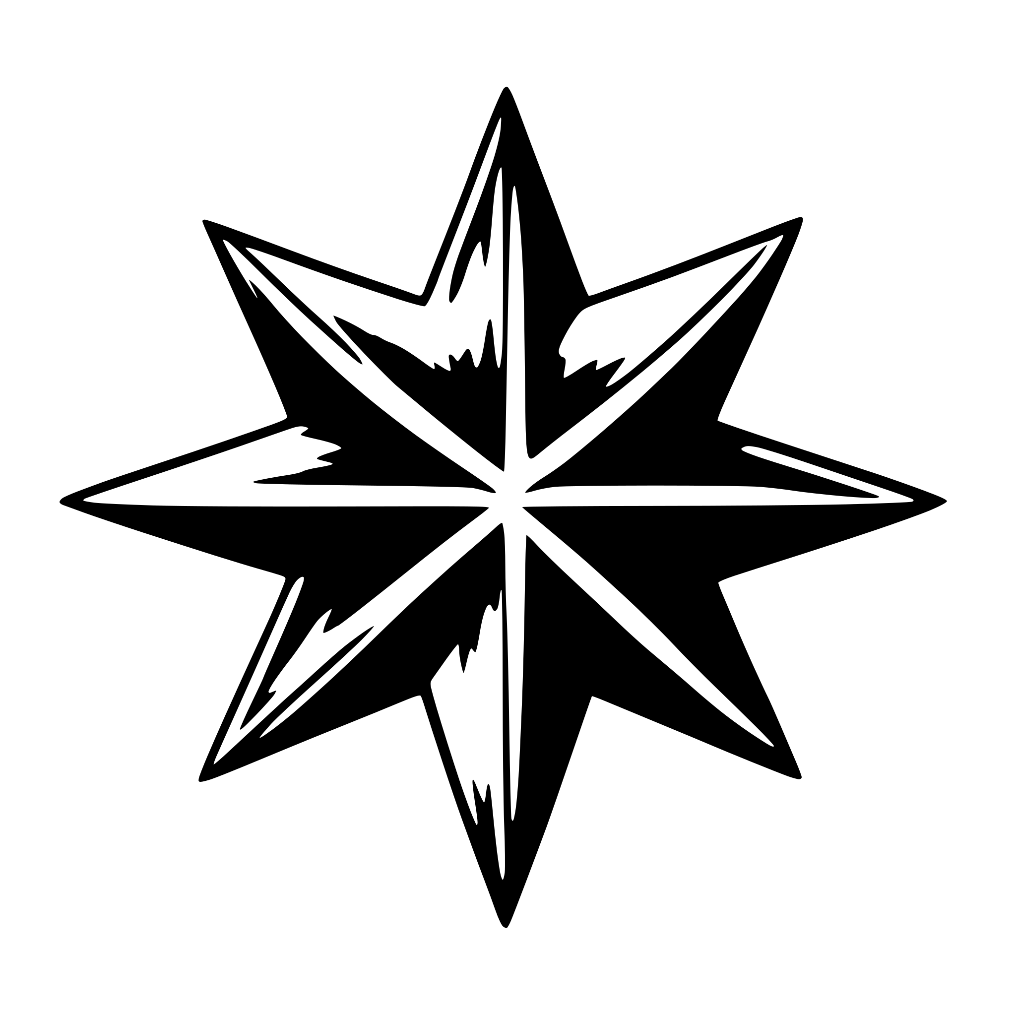 AI-generated SVG of '5 point star'