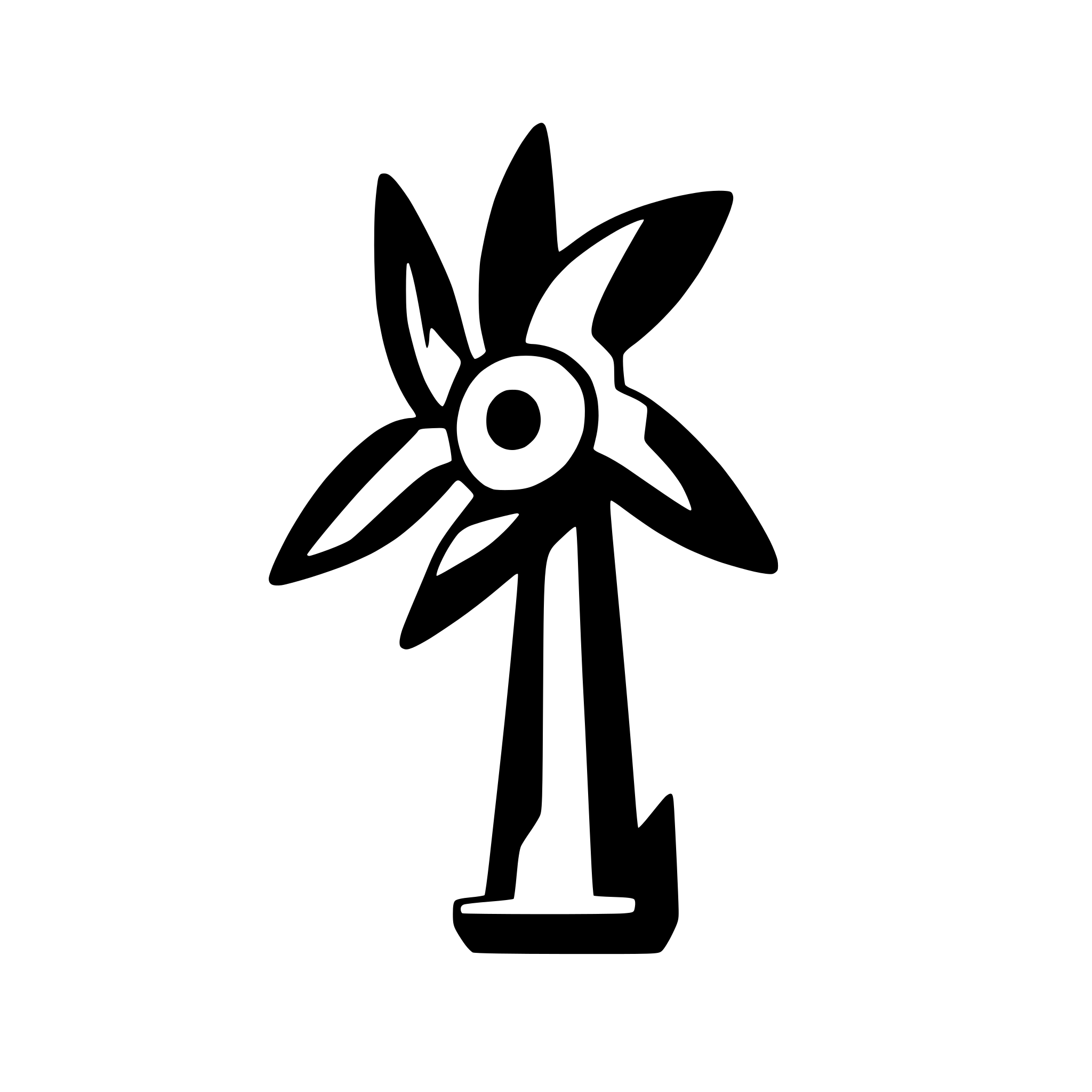 AI-generated SVG of 'wind generator'