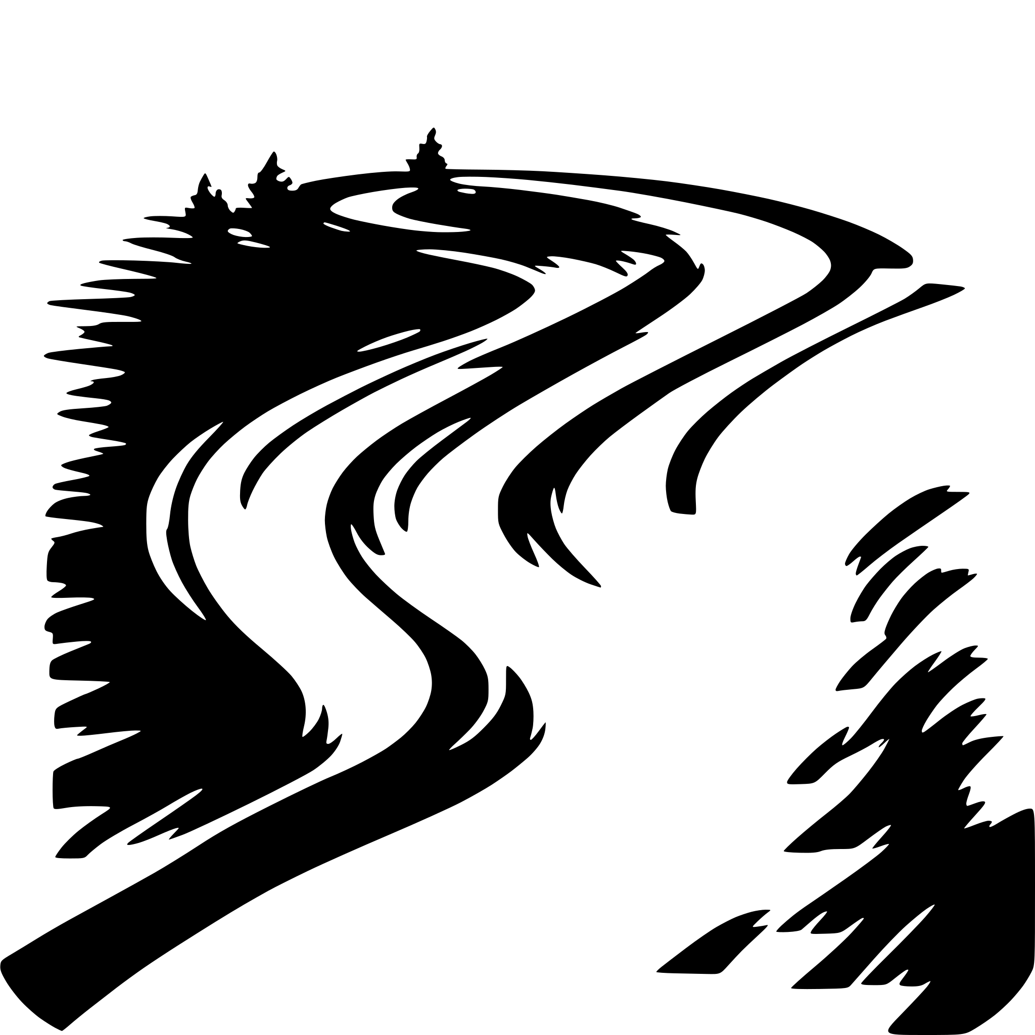 AI-generated SVG of 'draw velocity profile in stream'