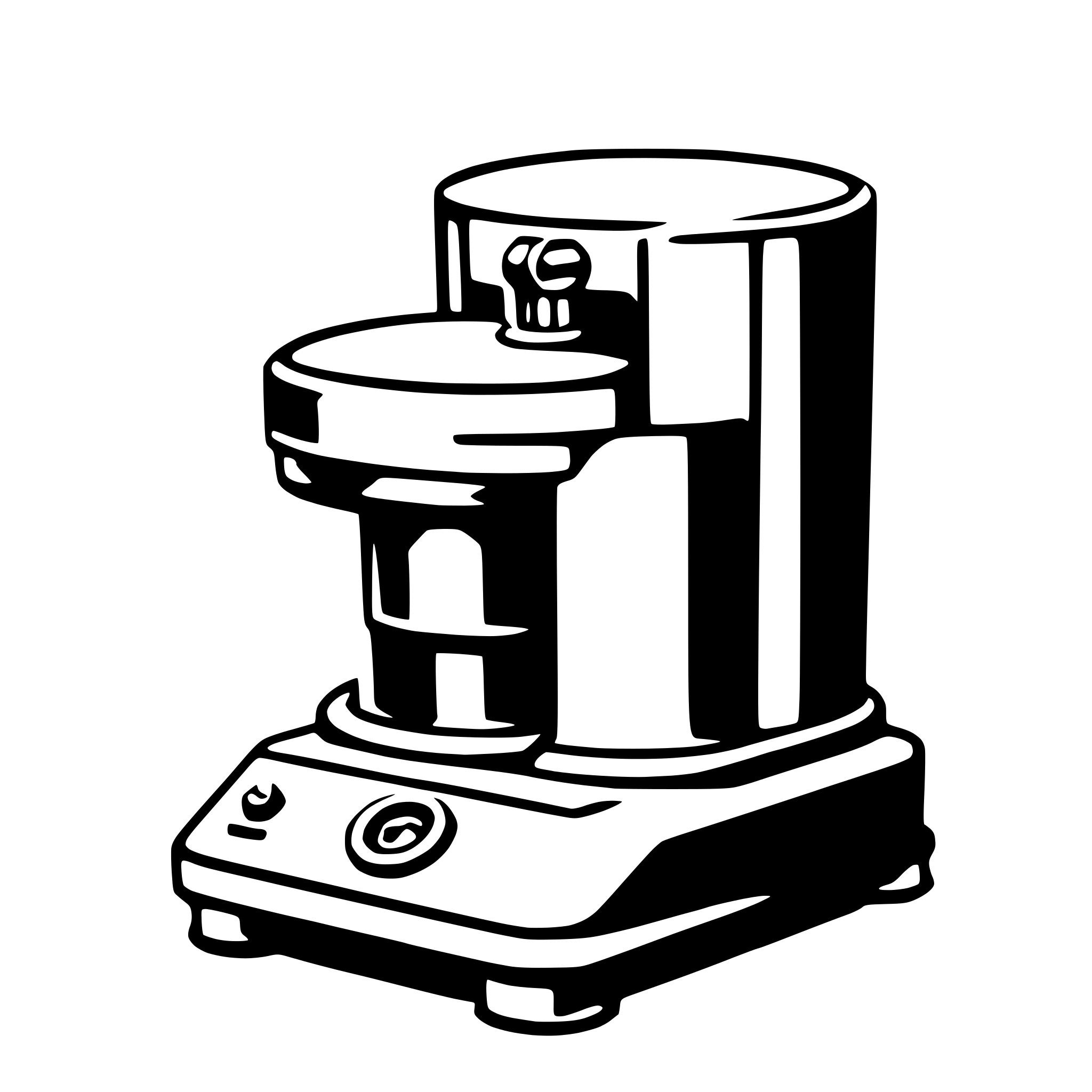 AI-generated SVG of a industrial designer