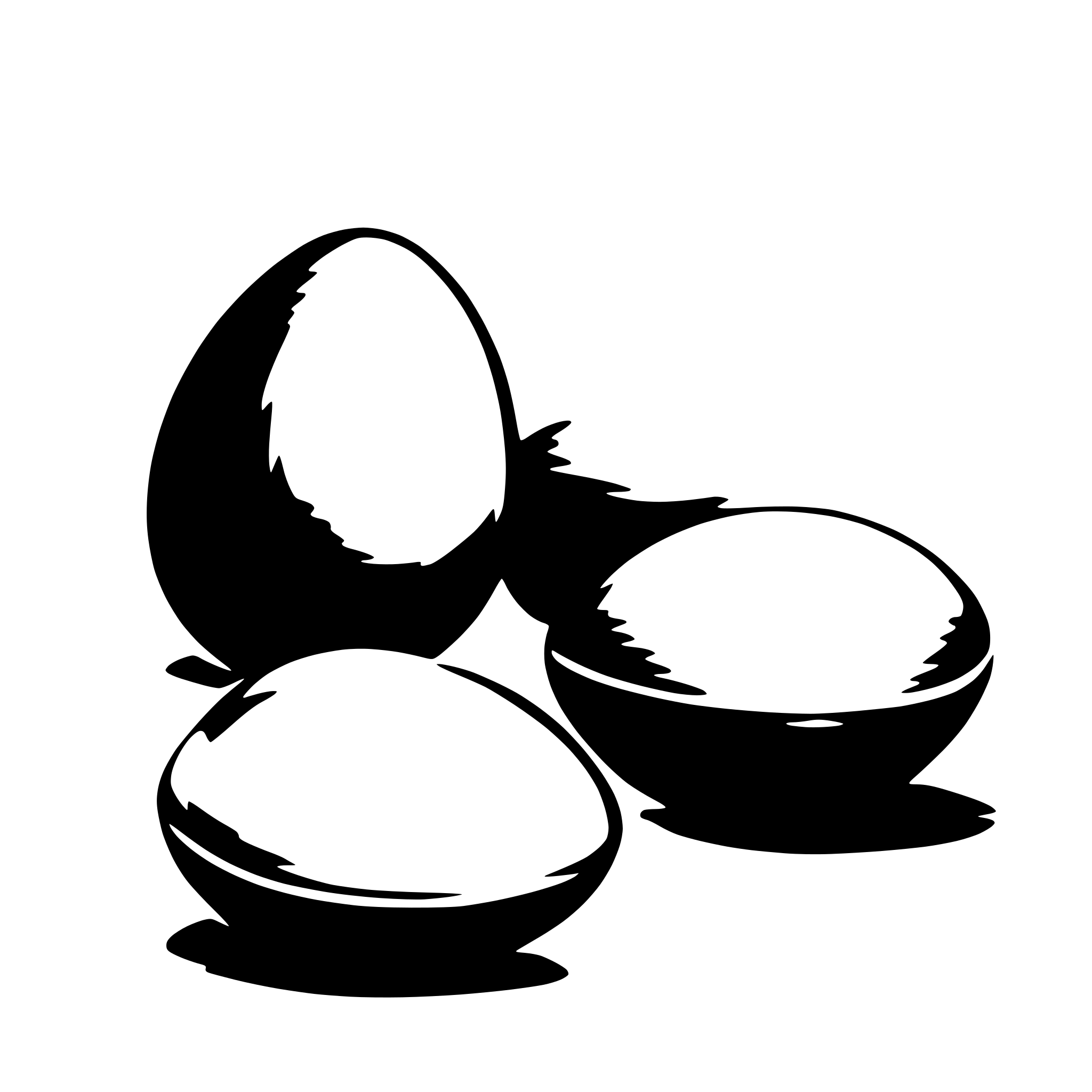 AI-generated SVG of a 3 oeufs