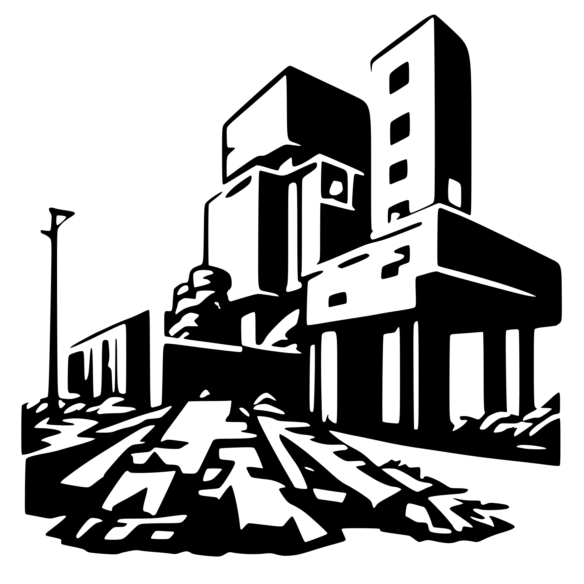 AI-generated SVG of 'Demolition'