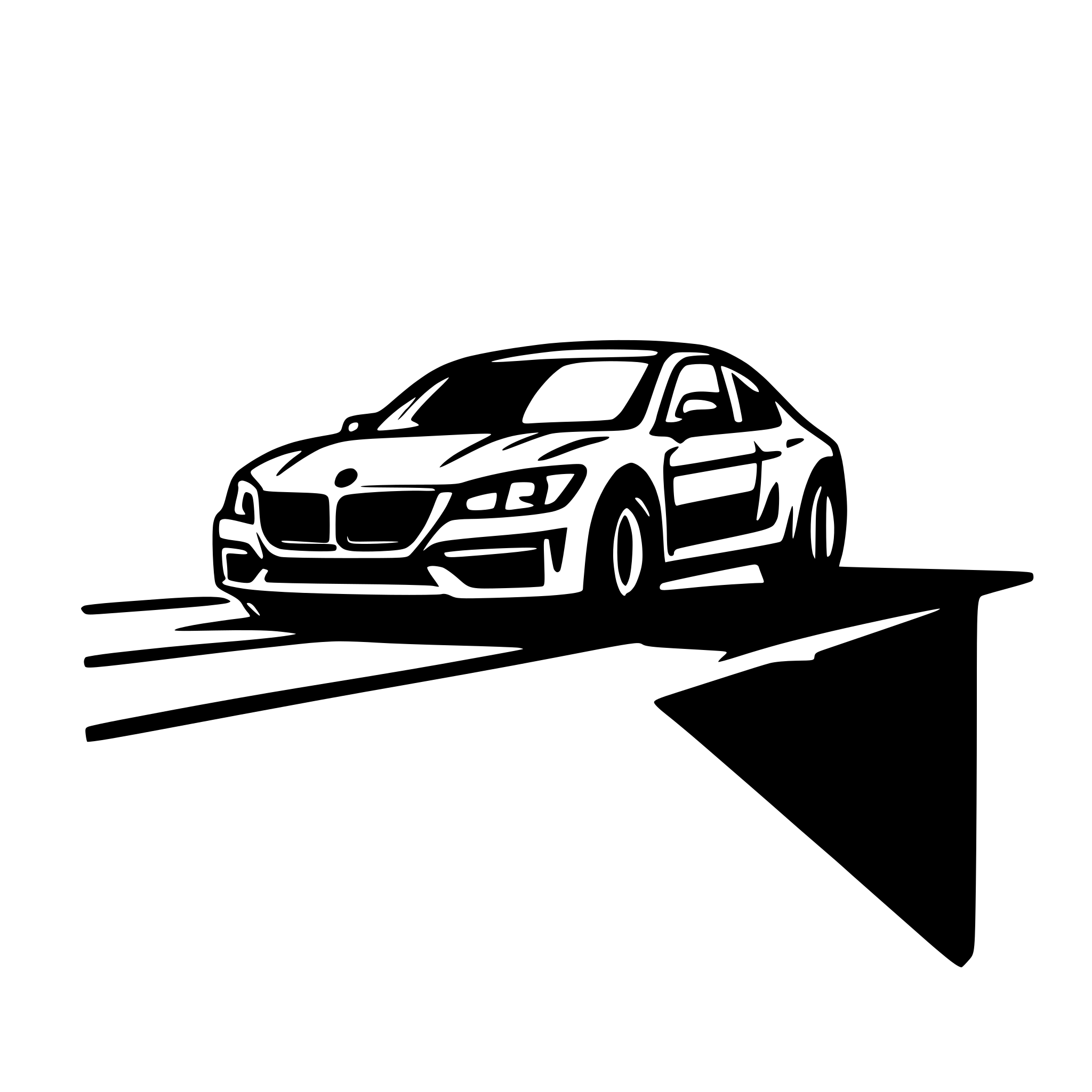 AI-generated SVG of a A BMW car crossing the finish line in a race. The finish line is the main focus of the image. The scene is dynamic but minimalistic, with no background, no shadows, and a clean, simple style. AI-generated SVG of a A BMW car crossing the finish line in a race. The finish line is the main focus of the image. The scene is dynamic but minimalistic, with no background, no shadows, and a clean, simple style.