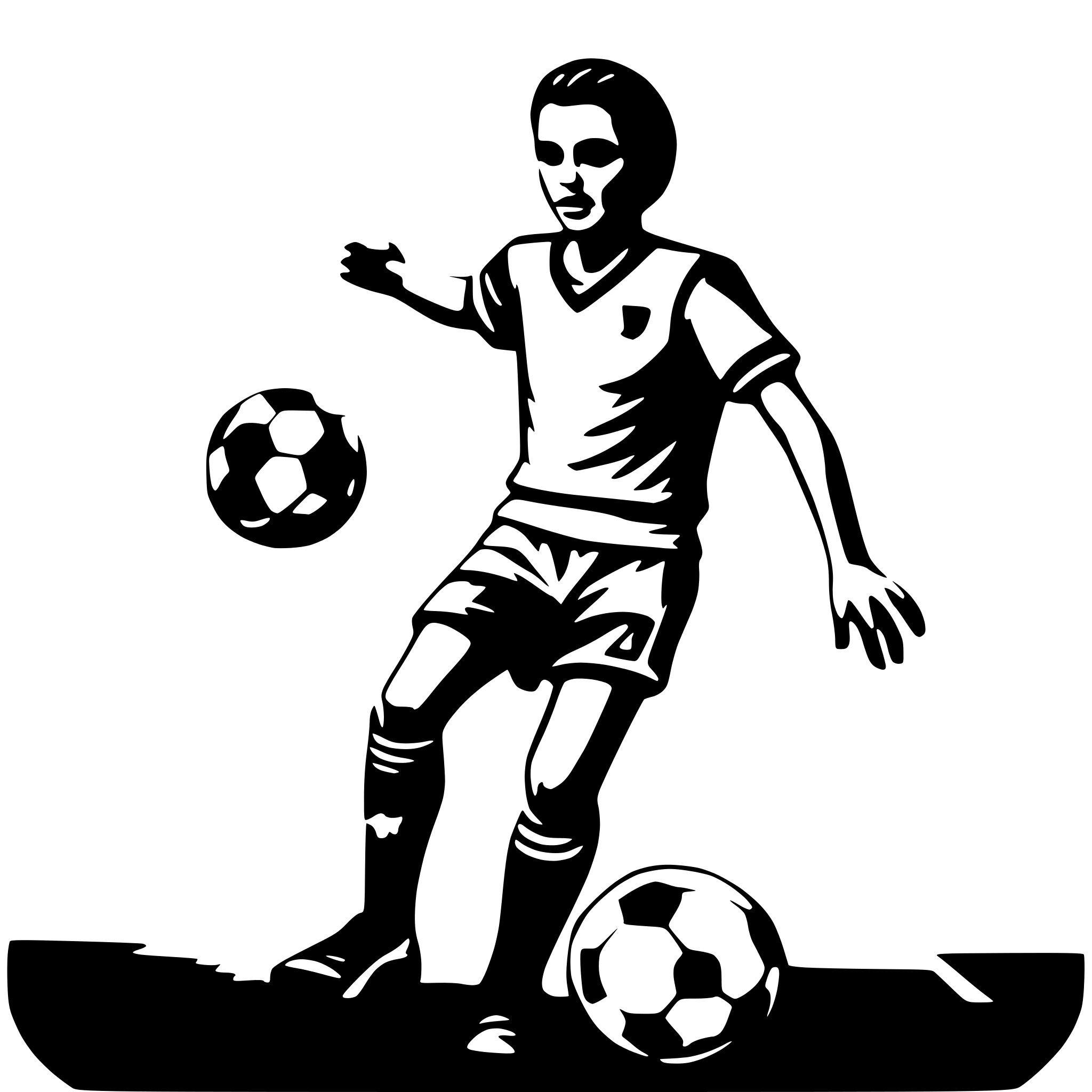 AI-generated SVG of 'soccer penalty kick'