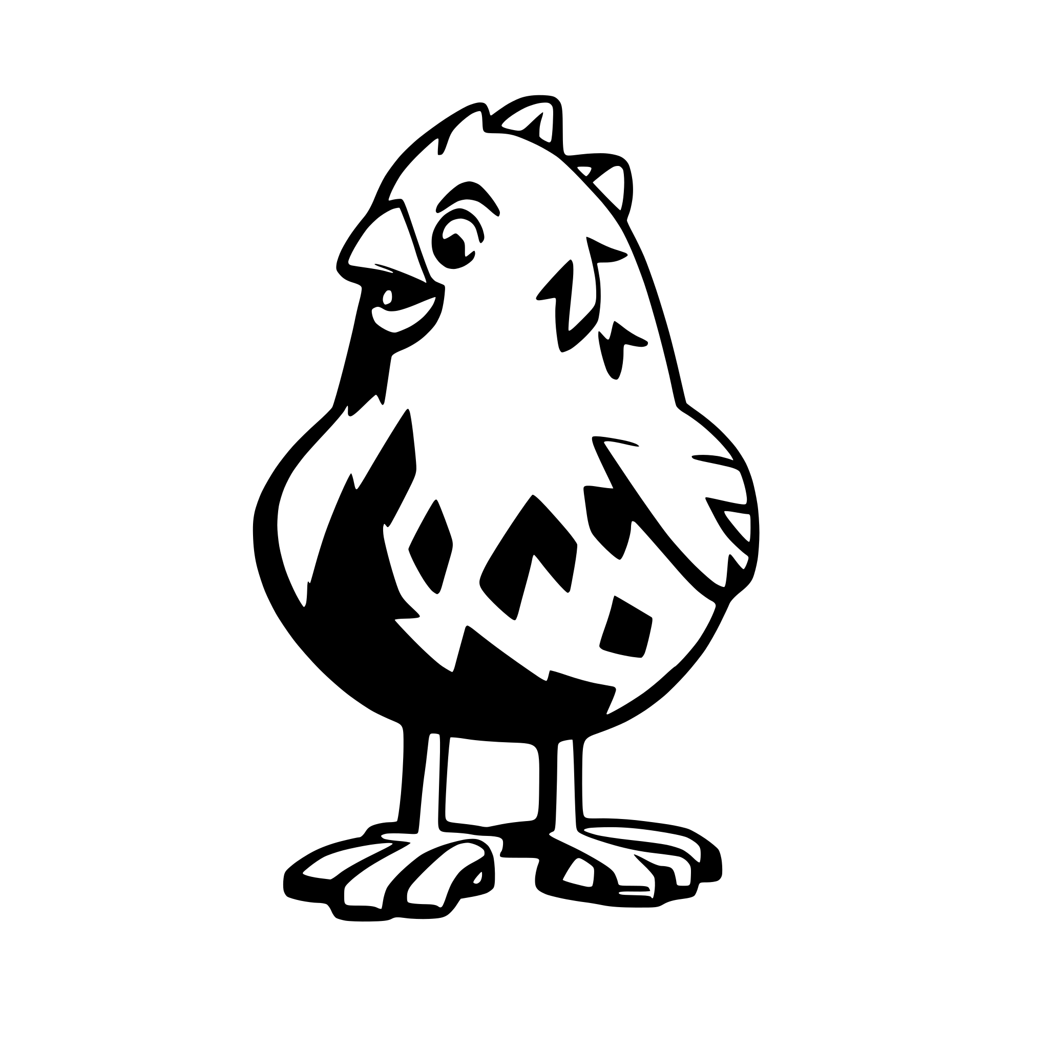 AI-generated SVG of a Generate a chicken. The perspective should be from the side AI-generated SVG of a Generate a chicken. The perspective should be from the side