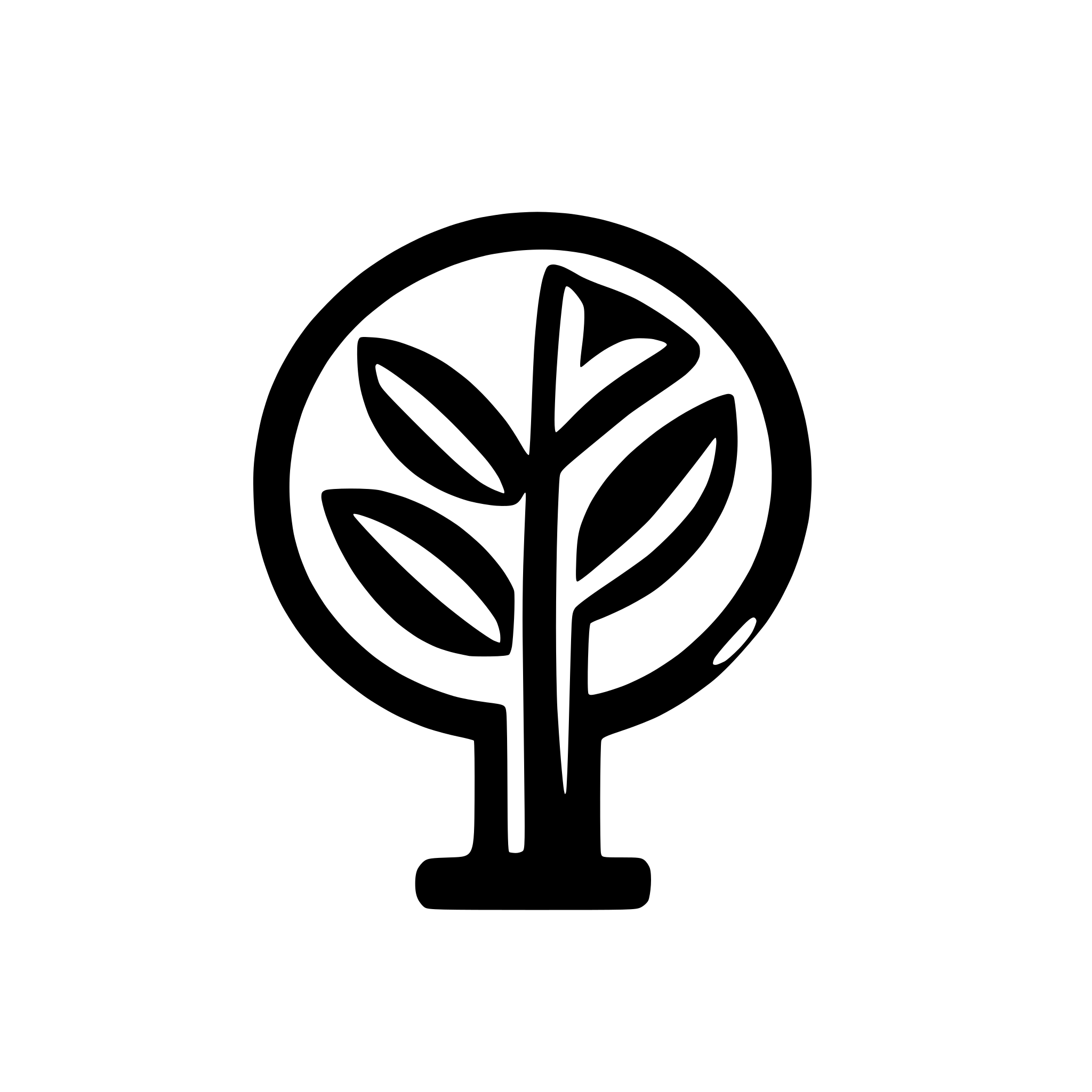 AI-generated SVG of a an icon symbolizing sustainability