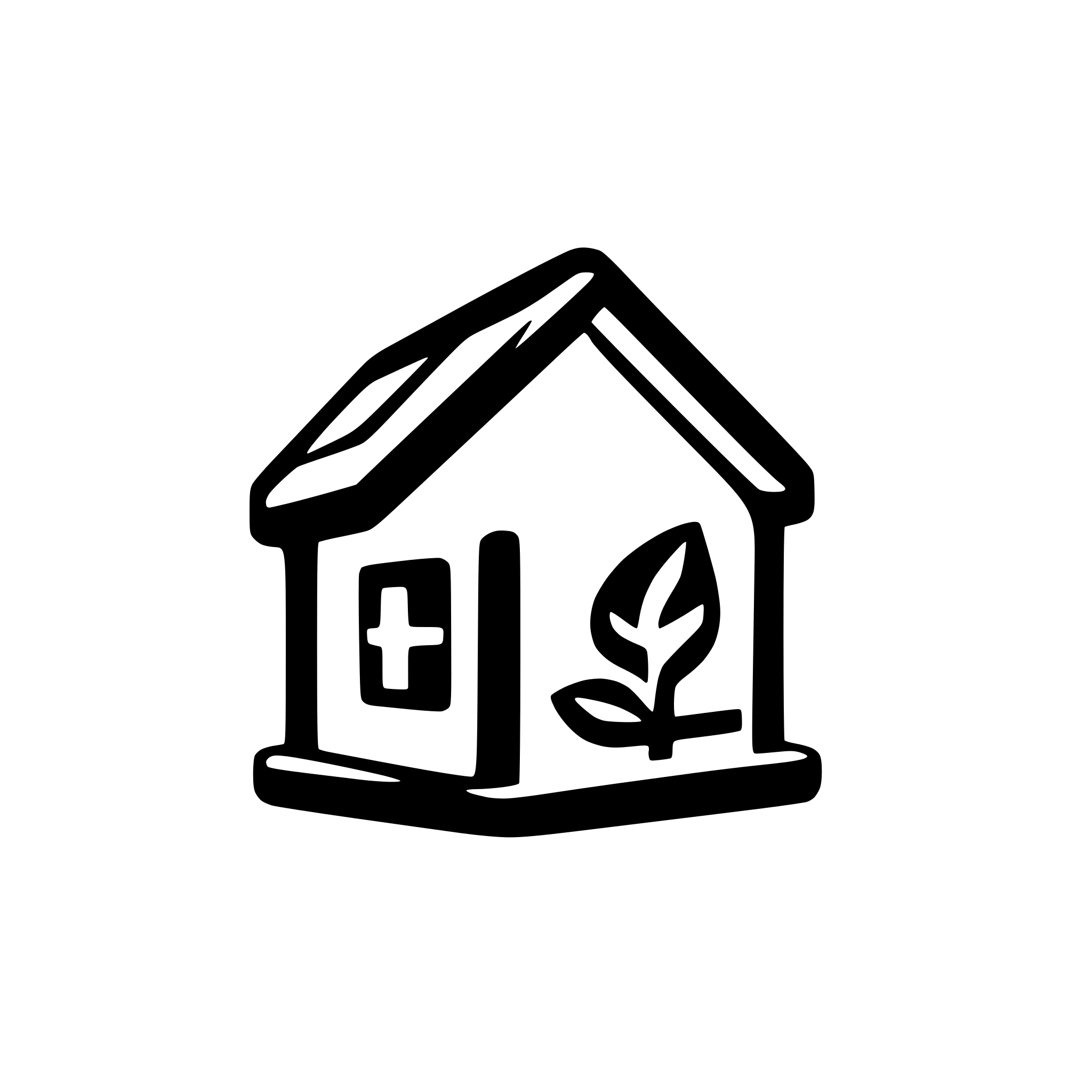 AI-generated SVG of a simplified house icon