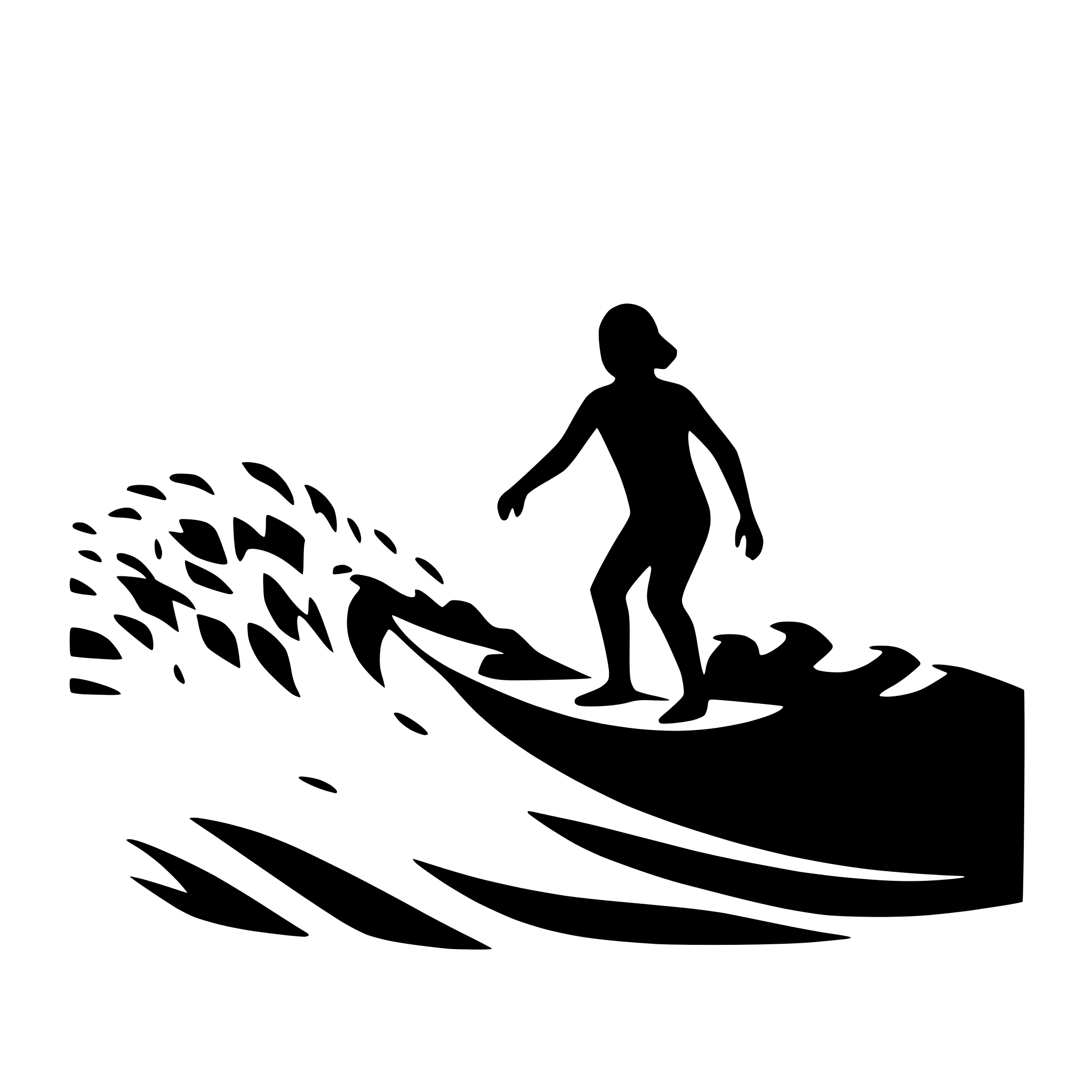 AI-generated SVG of 'surfer riding a big wave'