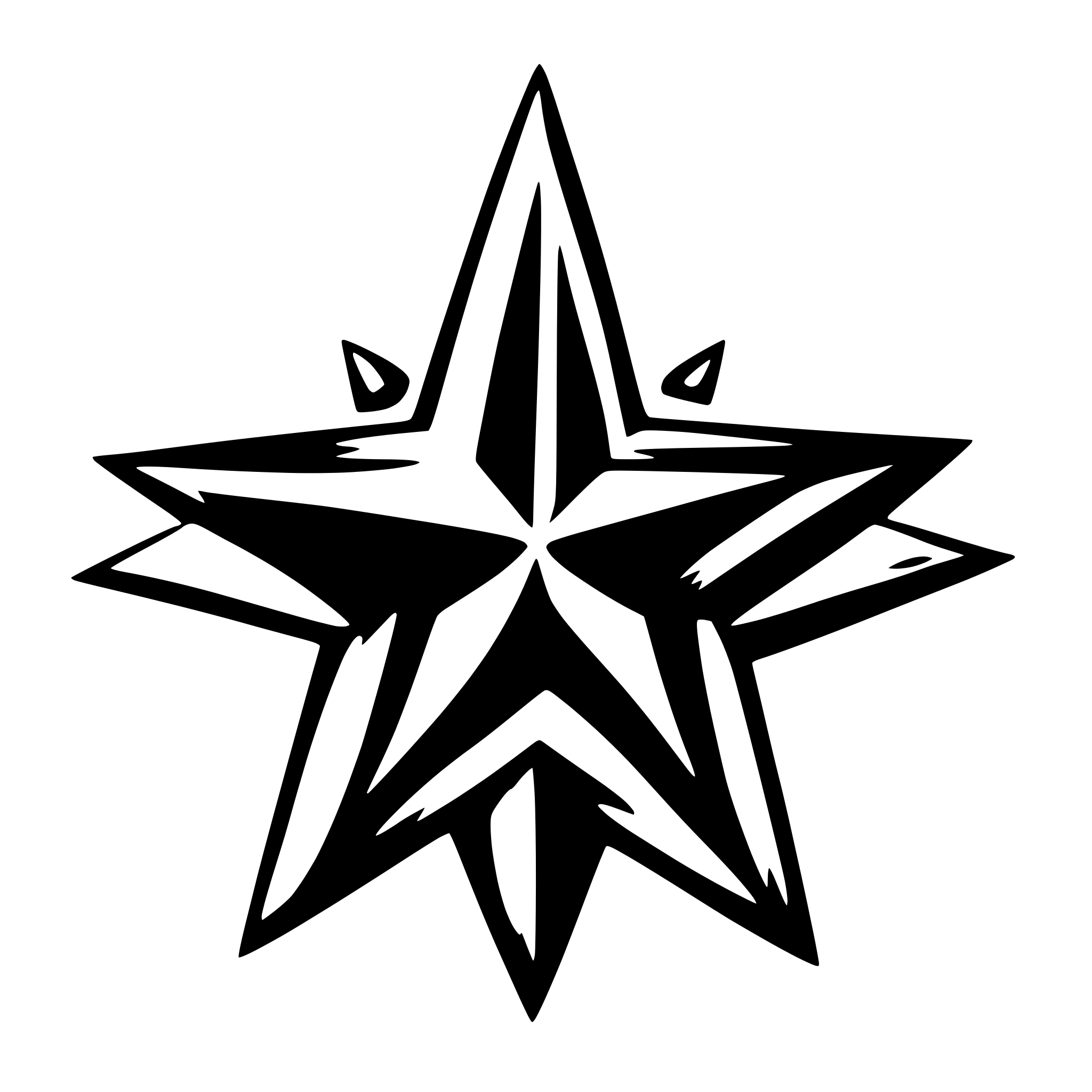 AI-generated SVG of a star