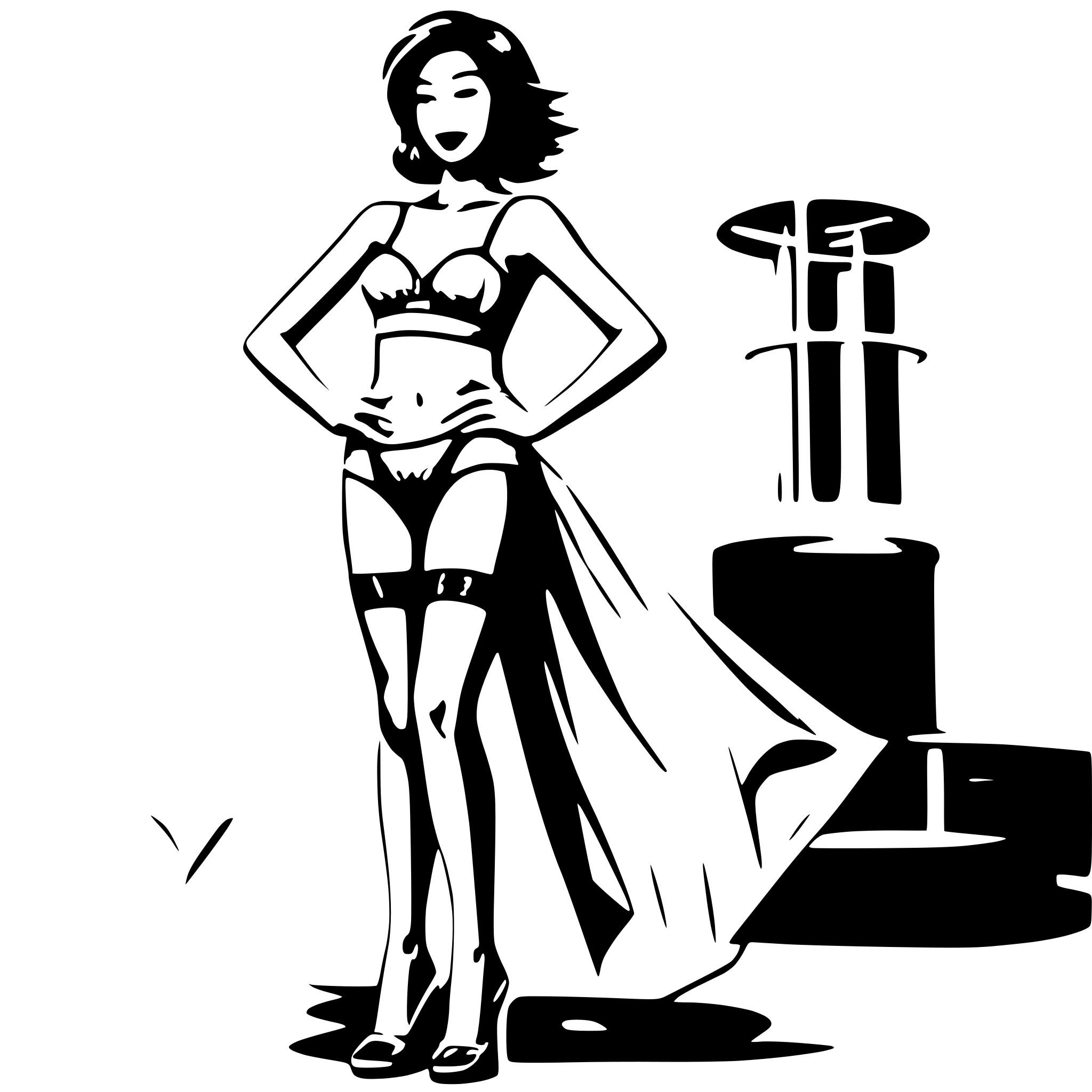 AI-generated SVG of a An Asian lingerie model with unlimited performance on stage, glamour