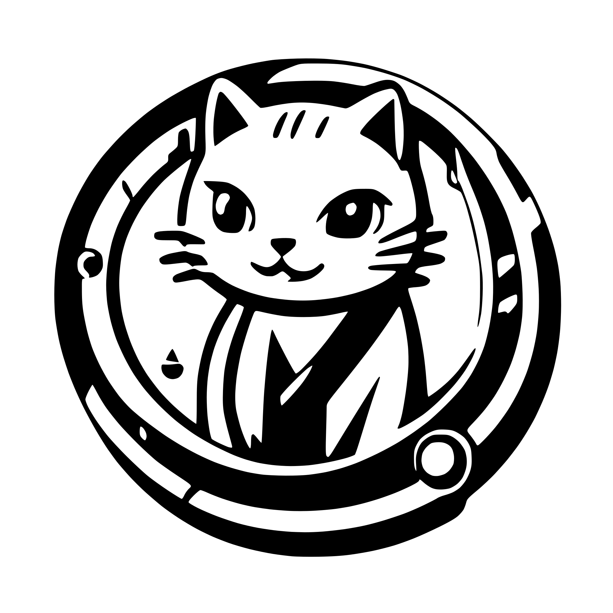 AI-generated SVG of a cat fishing same thickness line closed contures AI-generated SVG of a cat fishing same thickness line closed contures