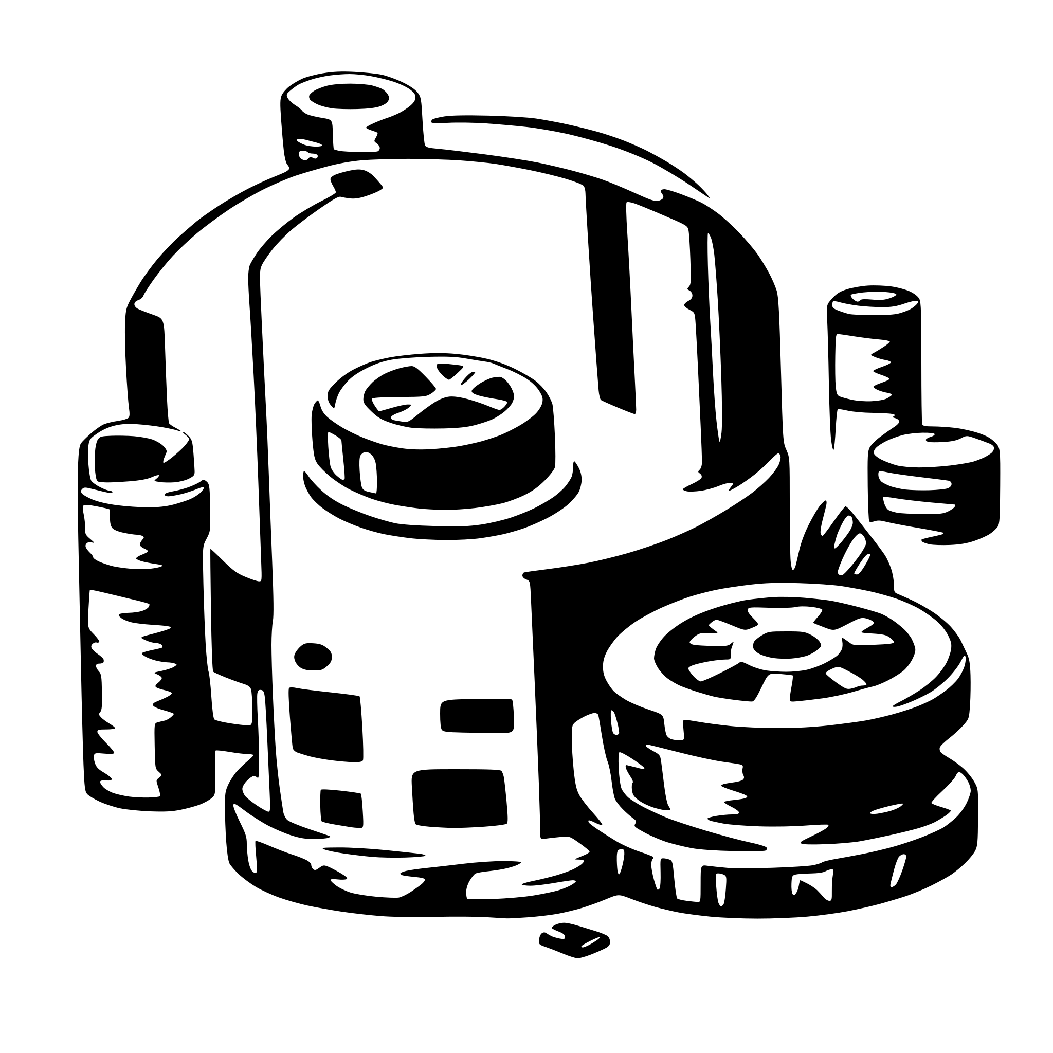 AI-generated SVG of 'Junk materials'