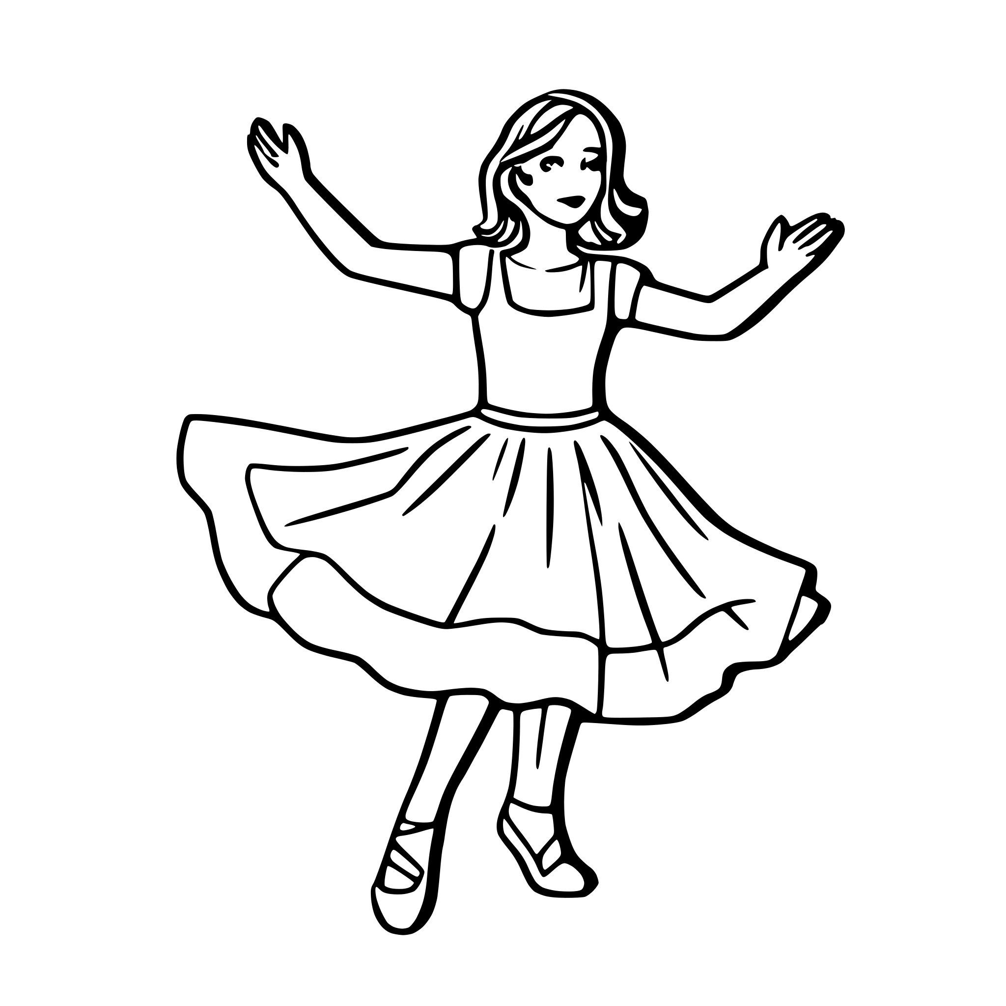 AI-generated SVG of 'hungarian dancing'