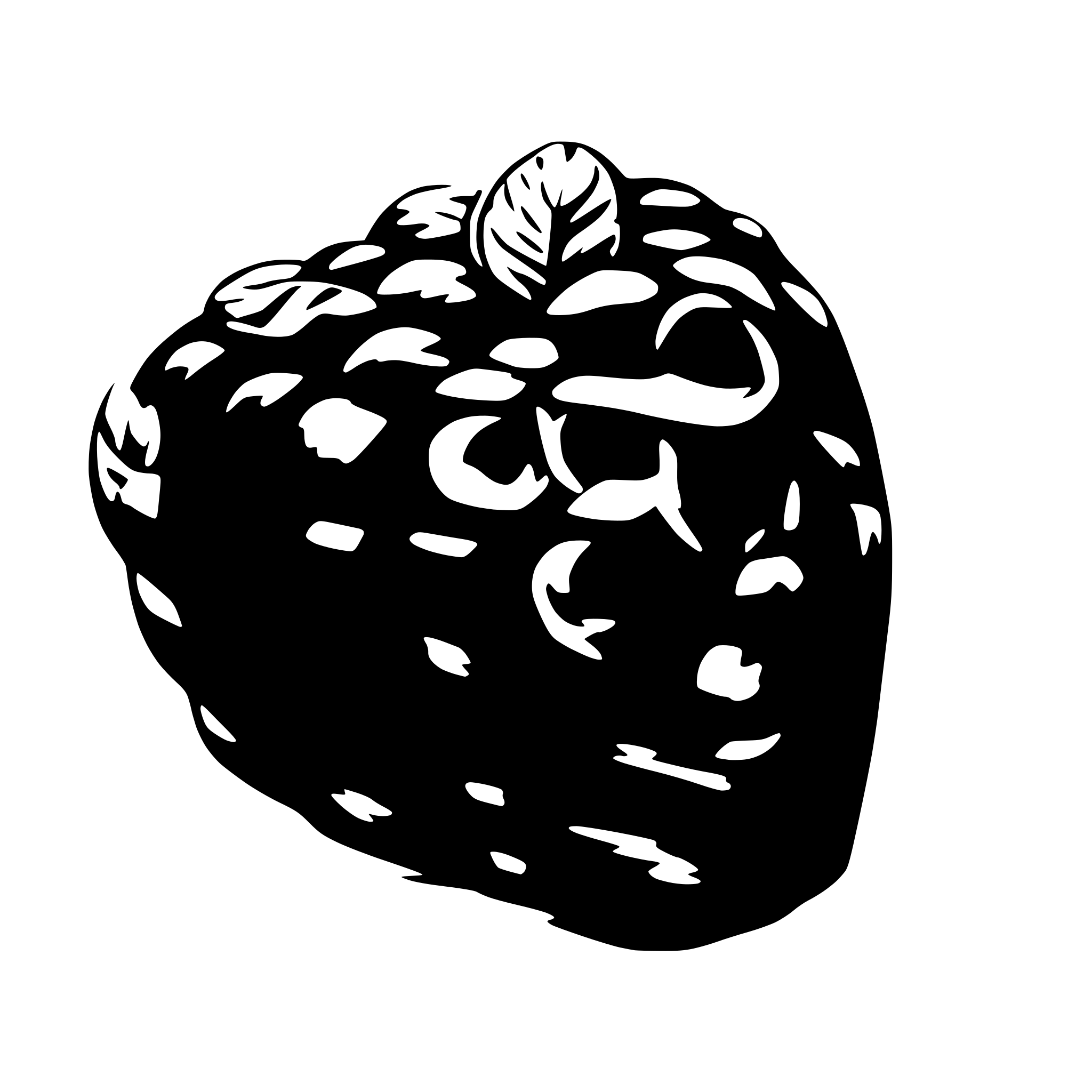 AI-generated SVG of a Single piece of raspberry candy