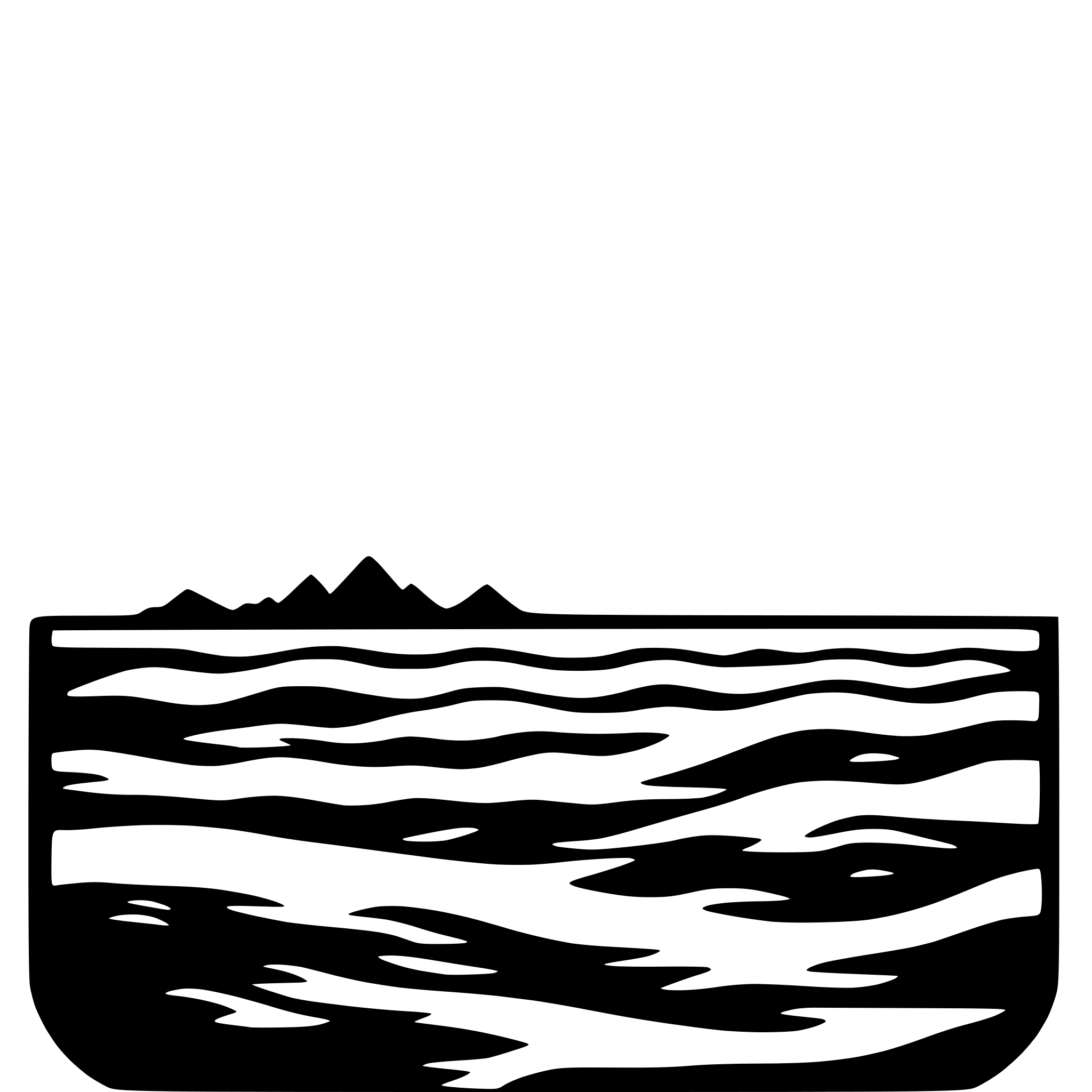 AI-generated SVG of 'sun and waves'